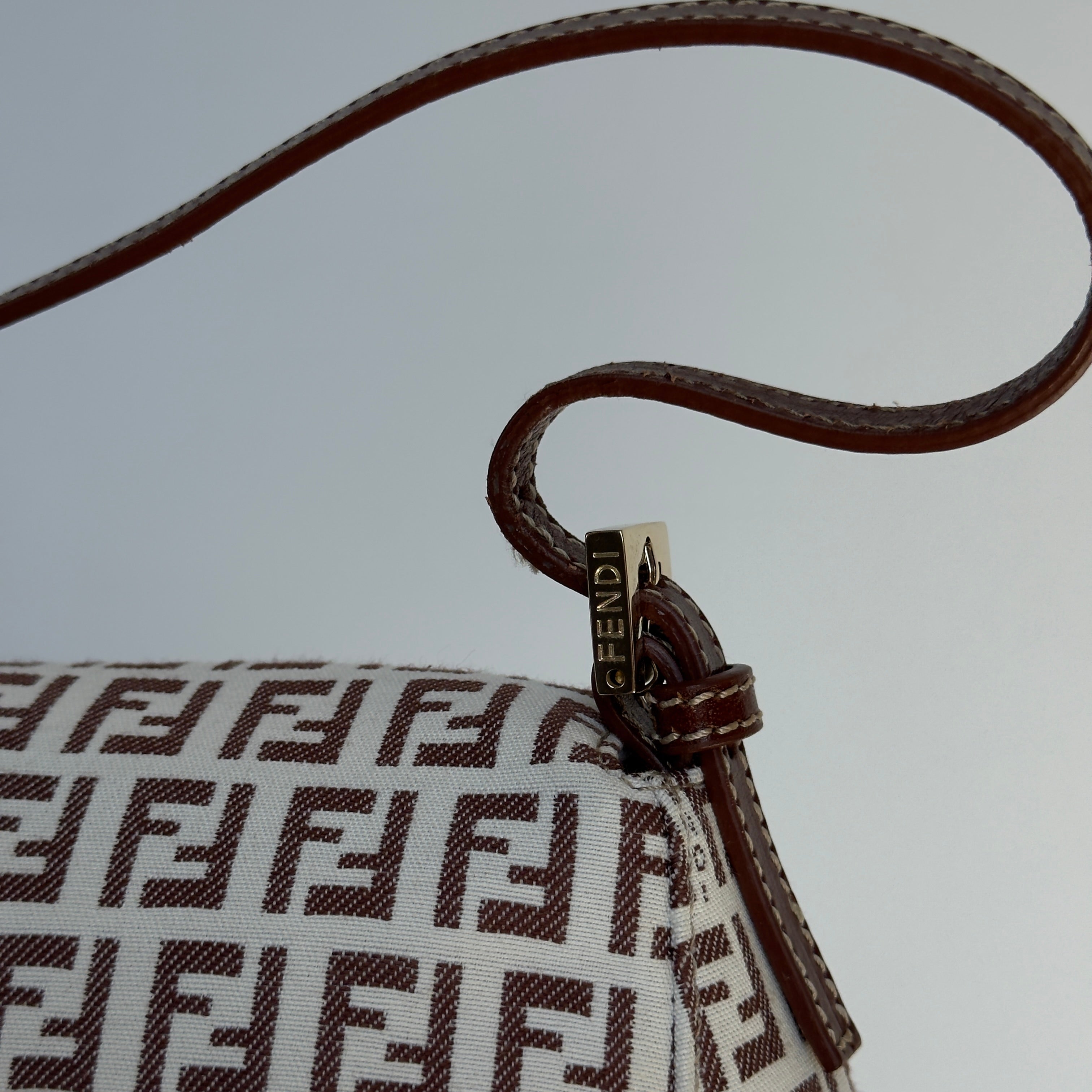 Fendi Zucchino Vitello Mini Mama Baguette - Queen May