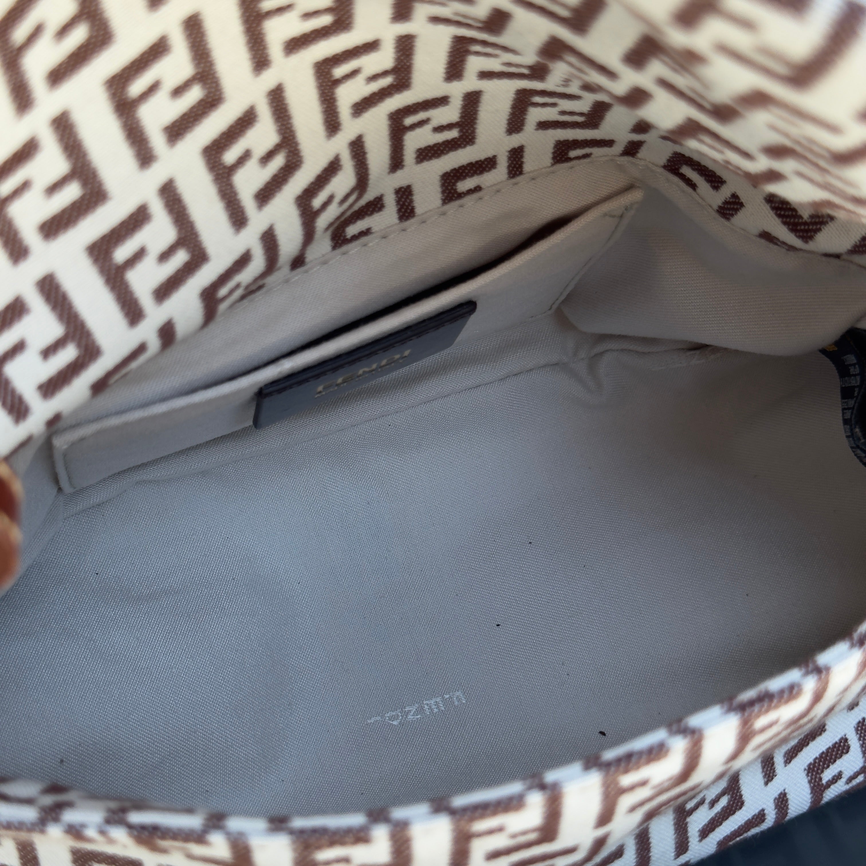 Fendi Zucchino Vitello Mini Mama Baguette - Queen May