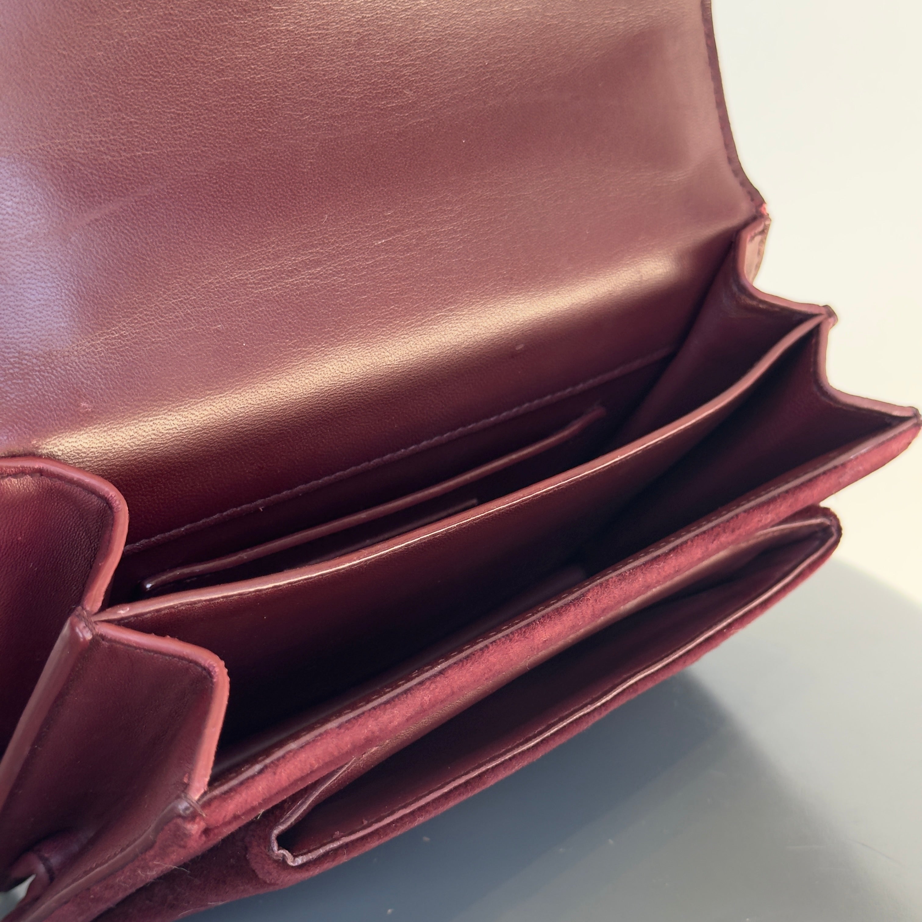 Saint Laurent Velvet Monogram Sunset Bag - Queen May