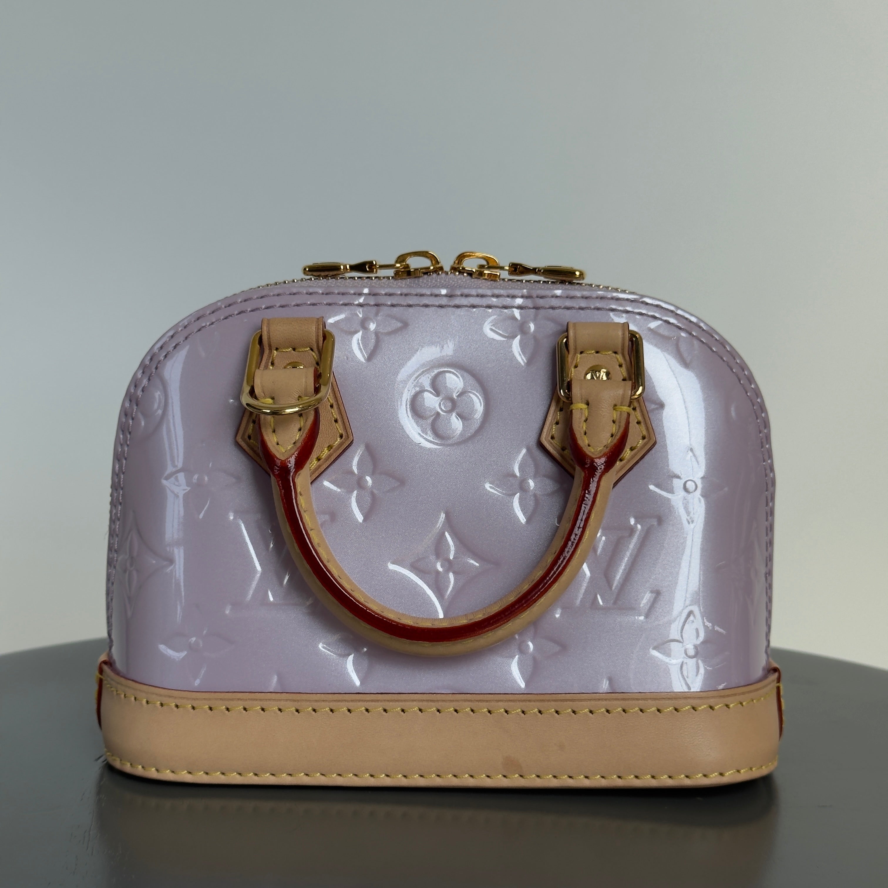 Louis Vuitton Vernis Nano Alma Glossy Lilac - Queen May