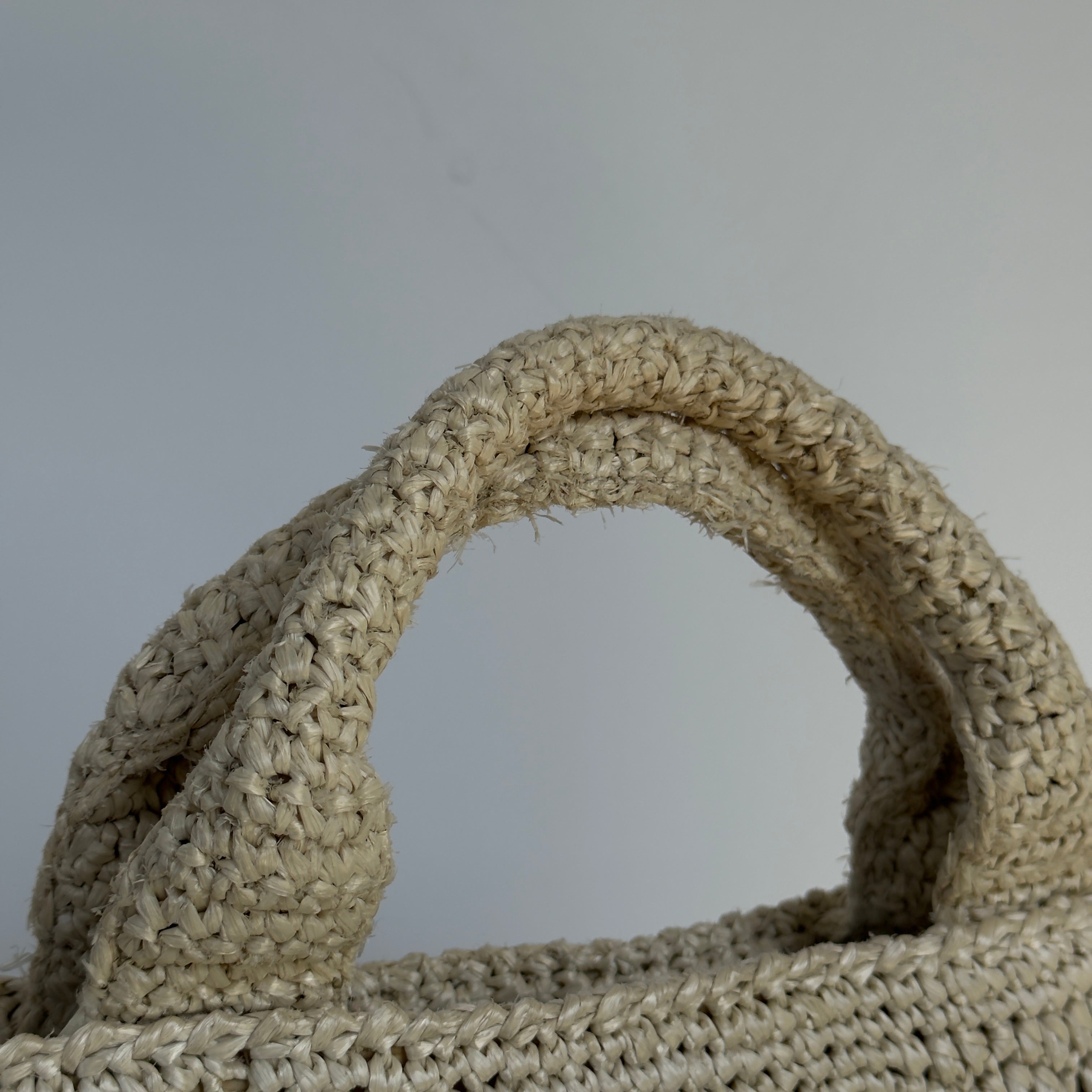 Prada Canapa Raffia Tote - Queen May