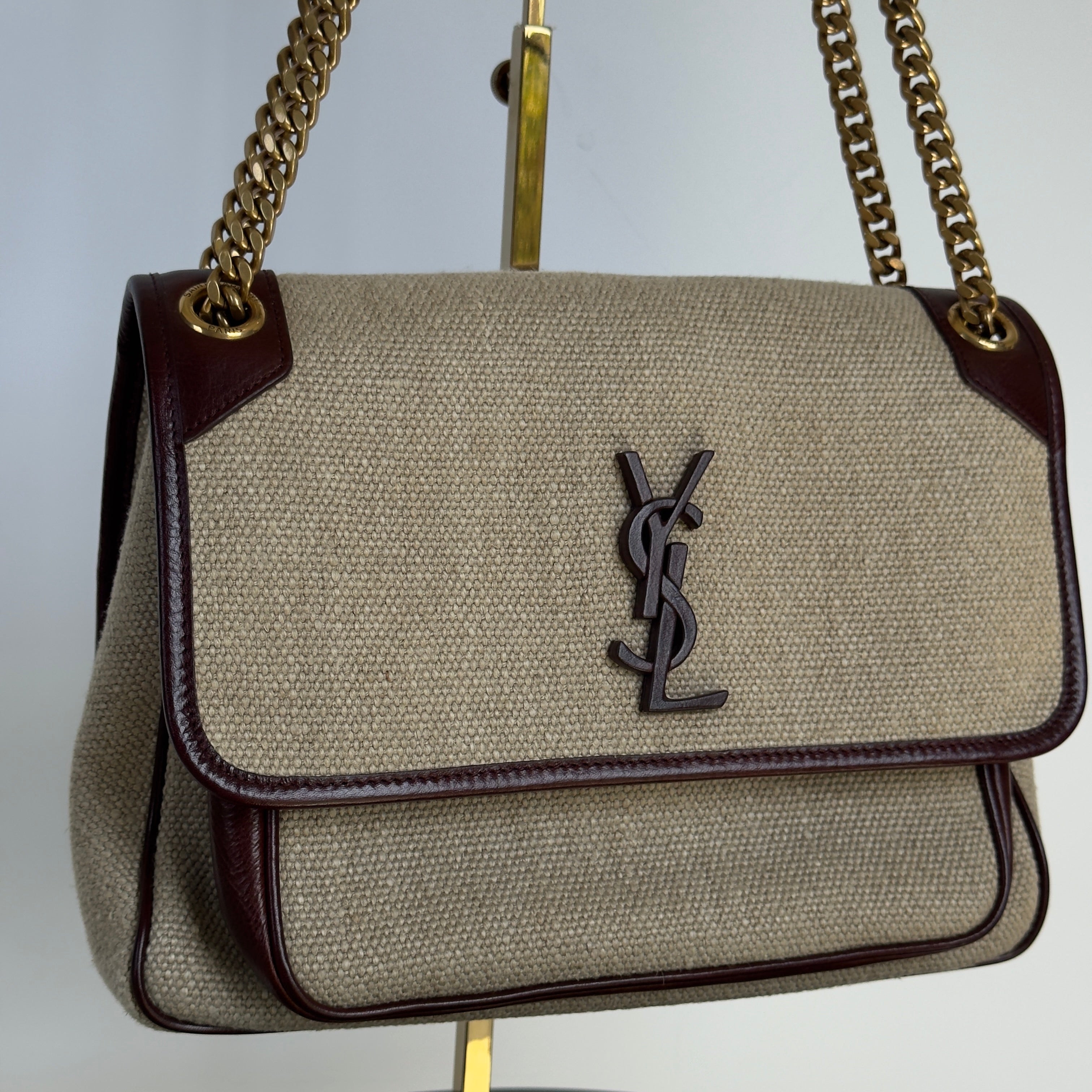 Saint Laurent Canvas Niki Medium - Queen May