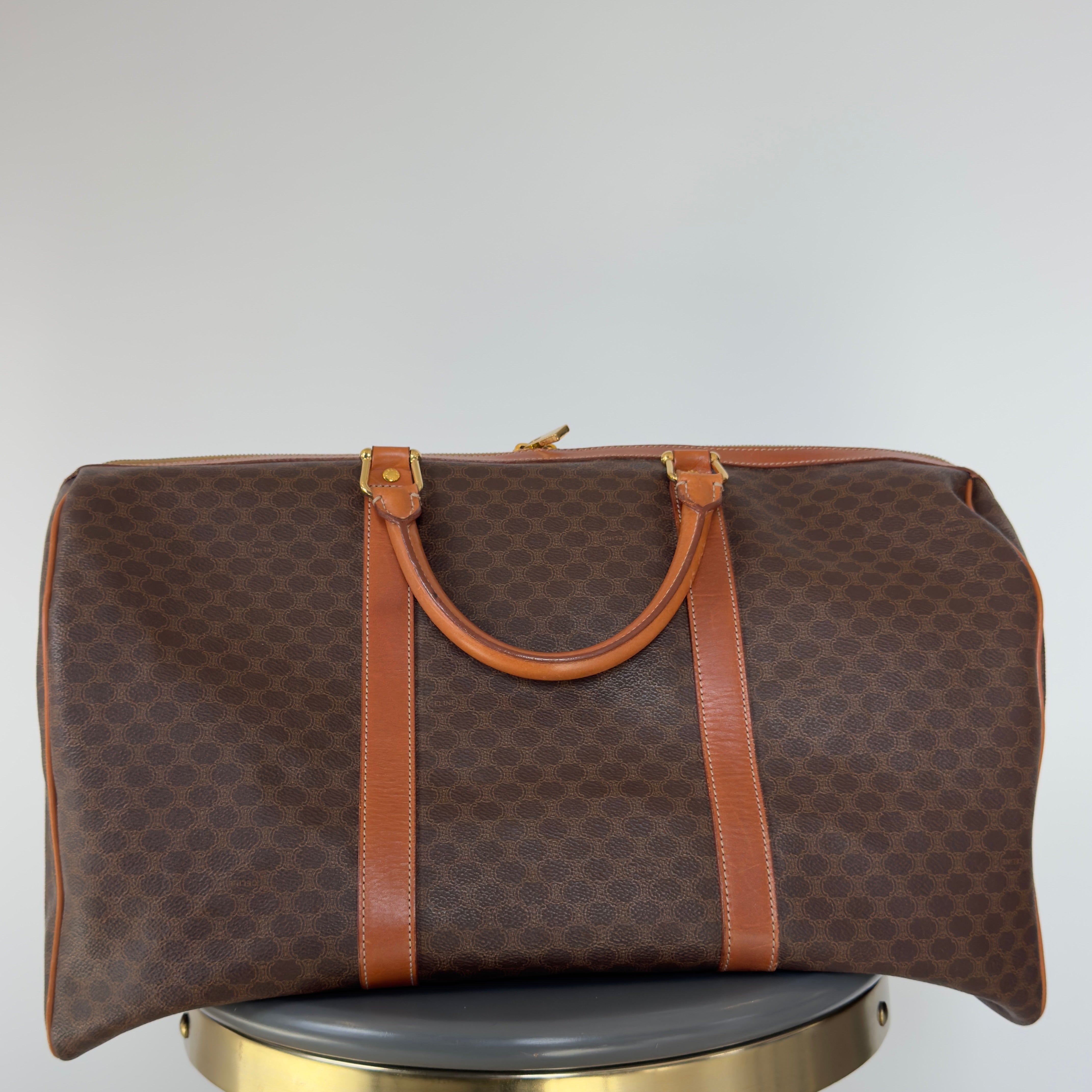 Vintage Celine Macadam Duffle Bag 50 - Queen May