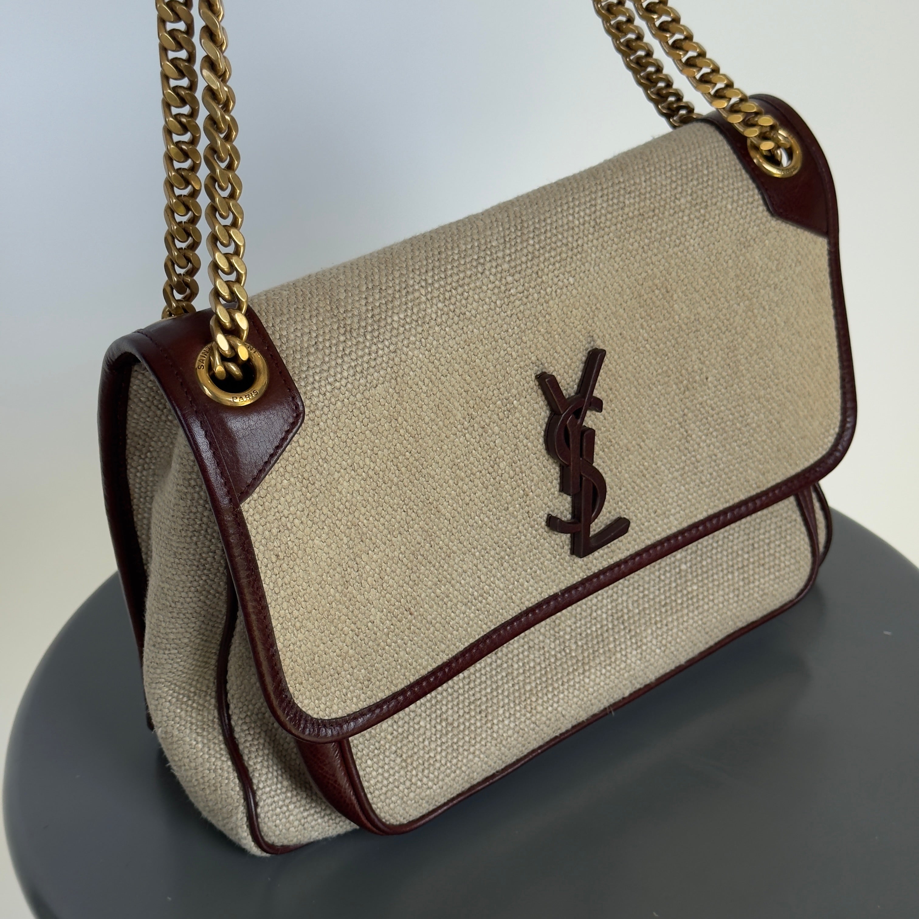 Saint Laurent Canvas Niki Medium - Queen May