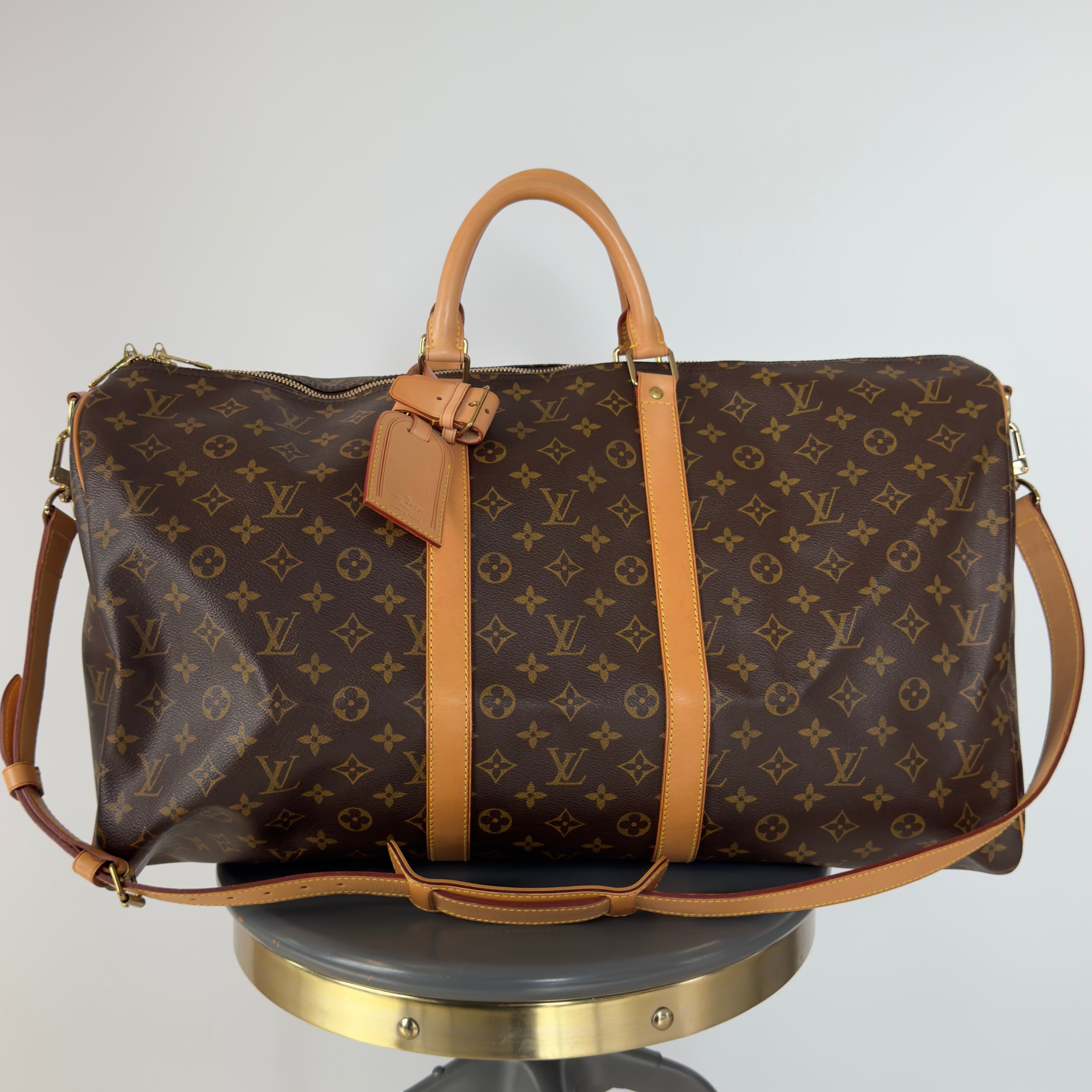 Louis Vuitton Monogram Keepall Bandouliere 55 - Queen May