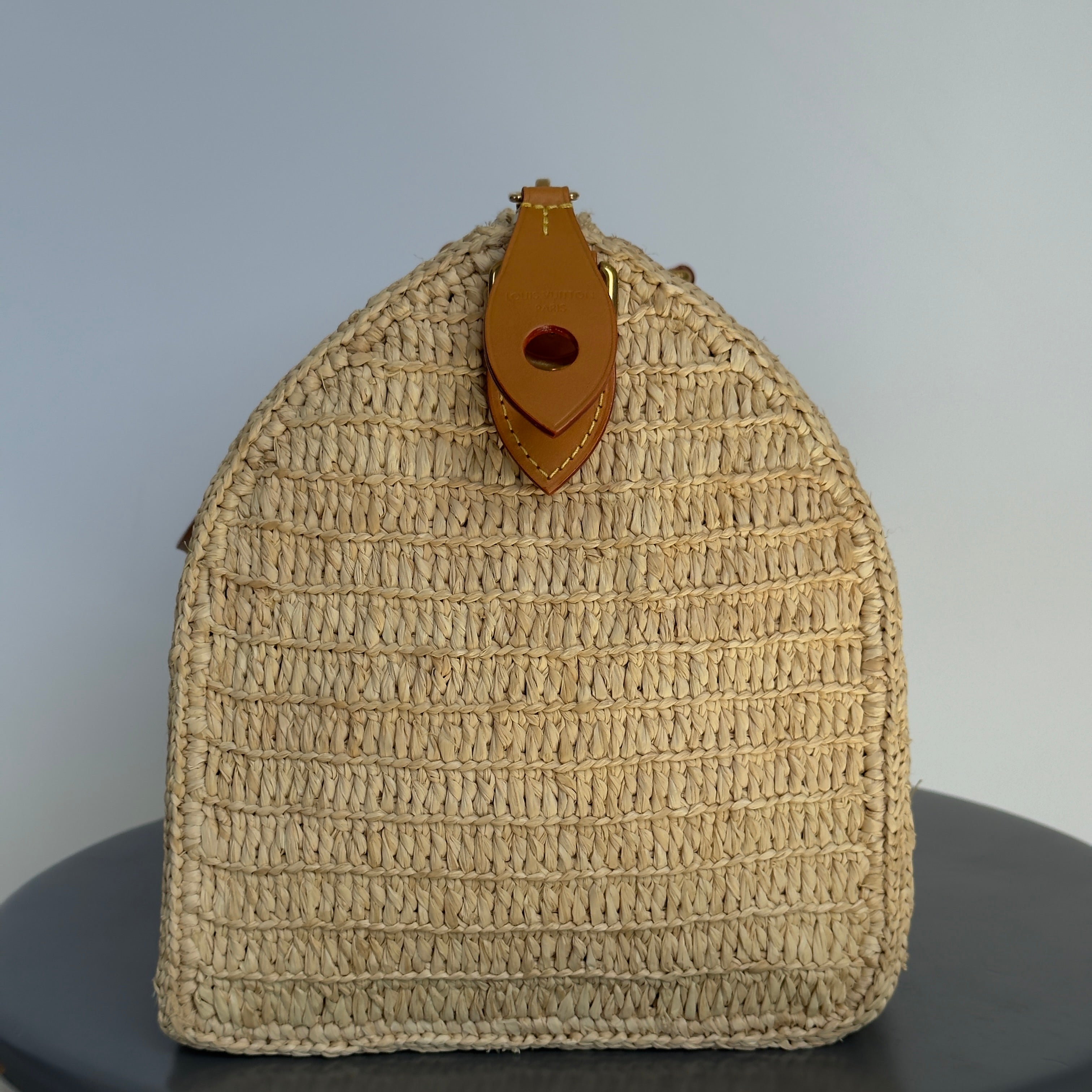 Louis Vuitton Speedy 30 Bandoulière Raffia - Queen May