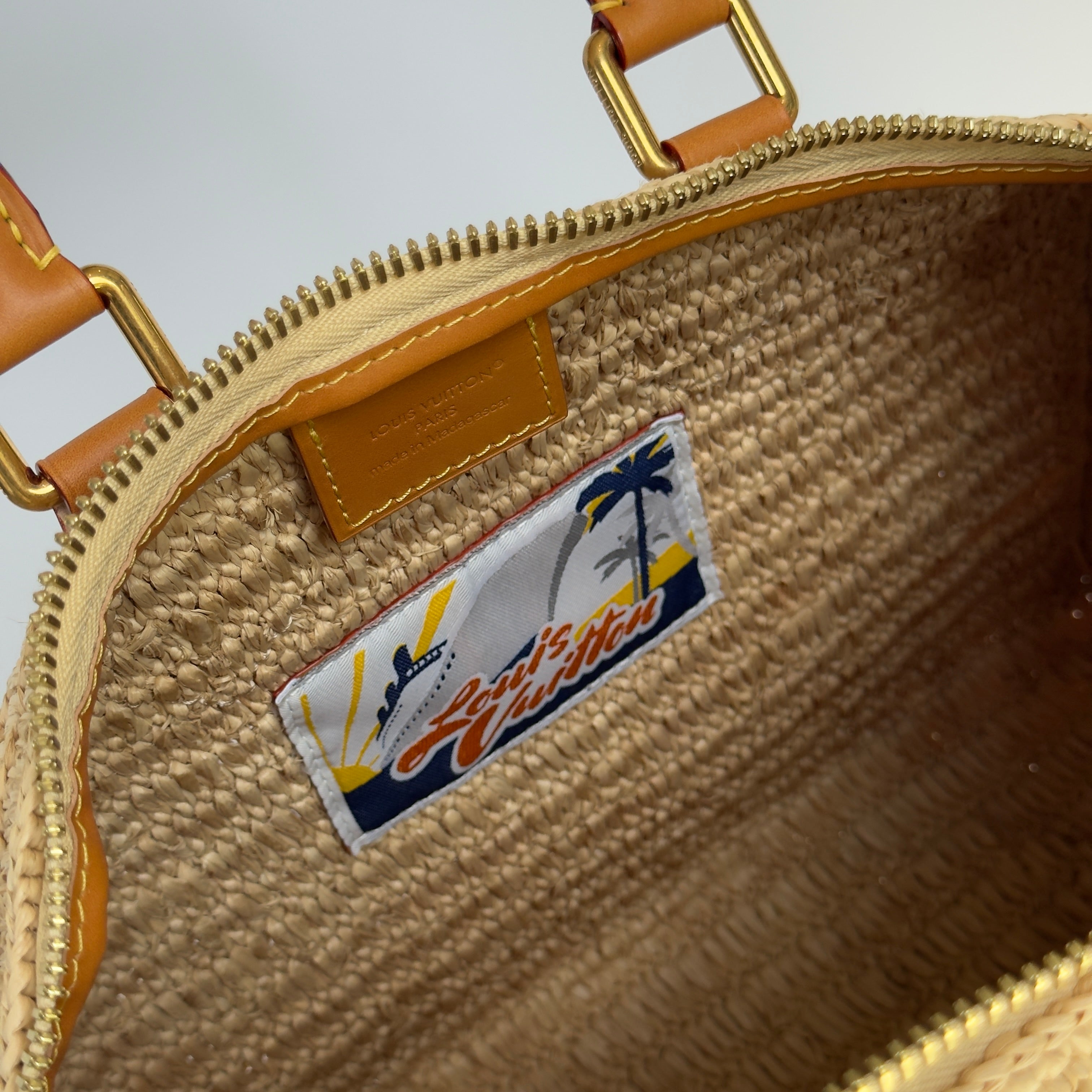 Louis Vuitton Speedy 30 Bandoulière Raffia - Queen May