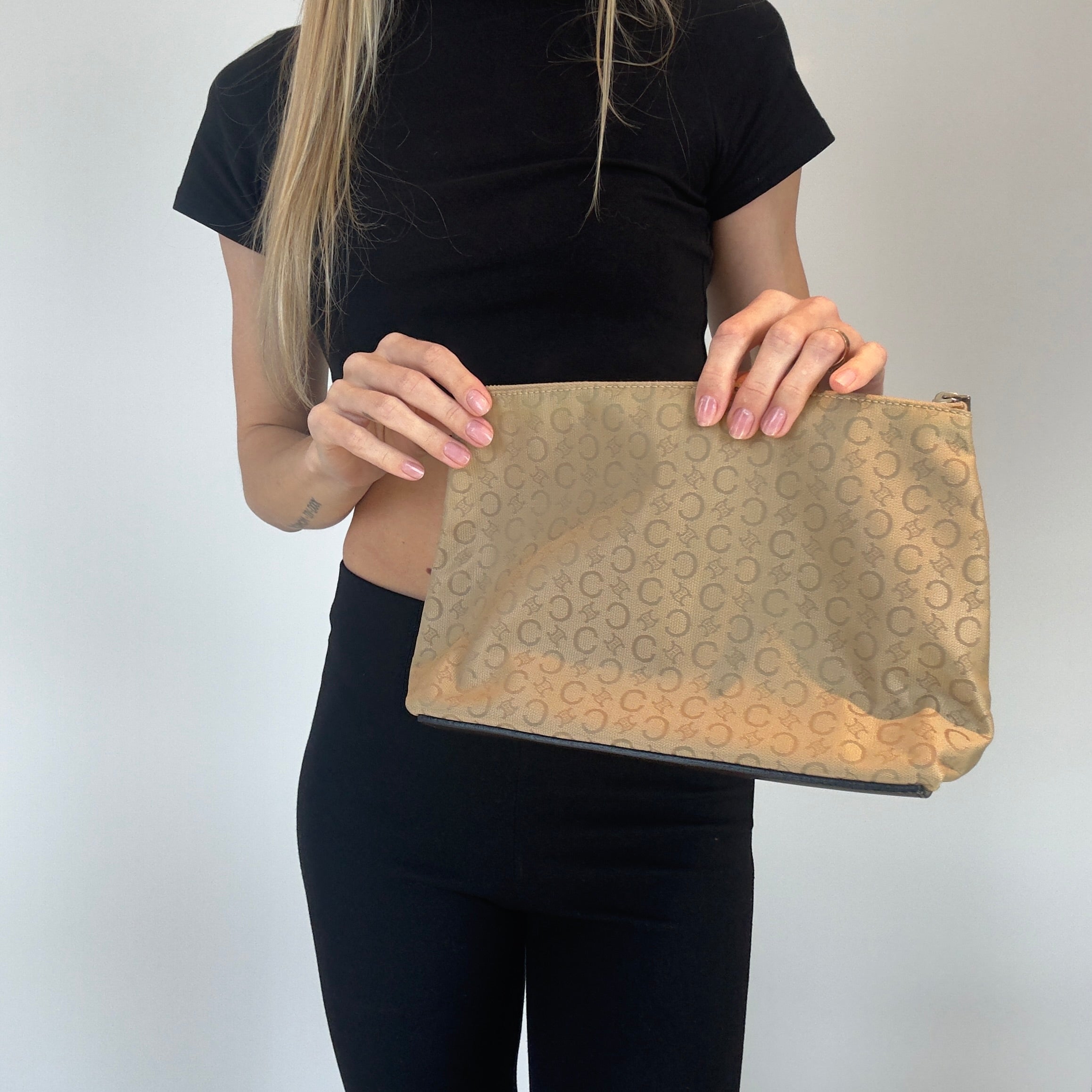 Celine Canvas Toiletry Pouch - Queen May