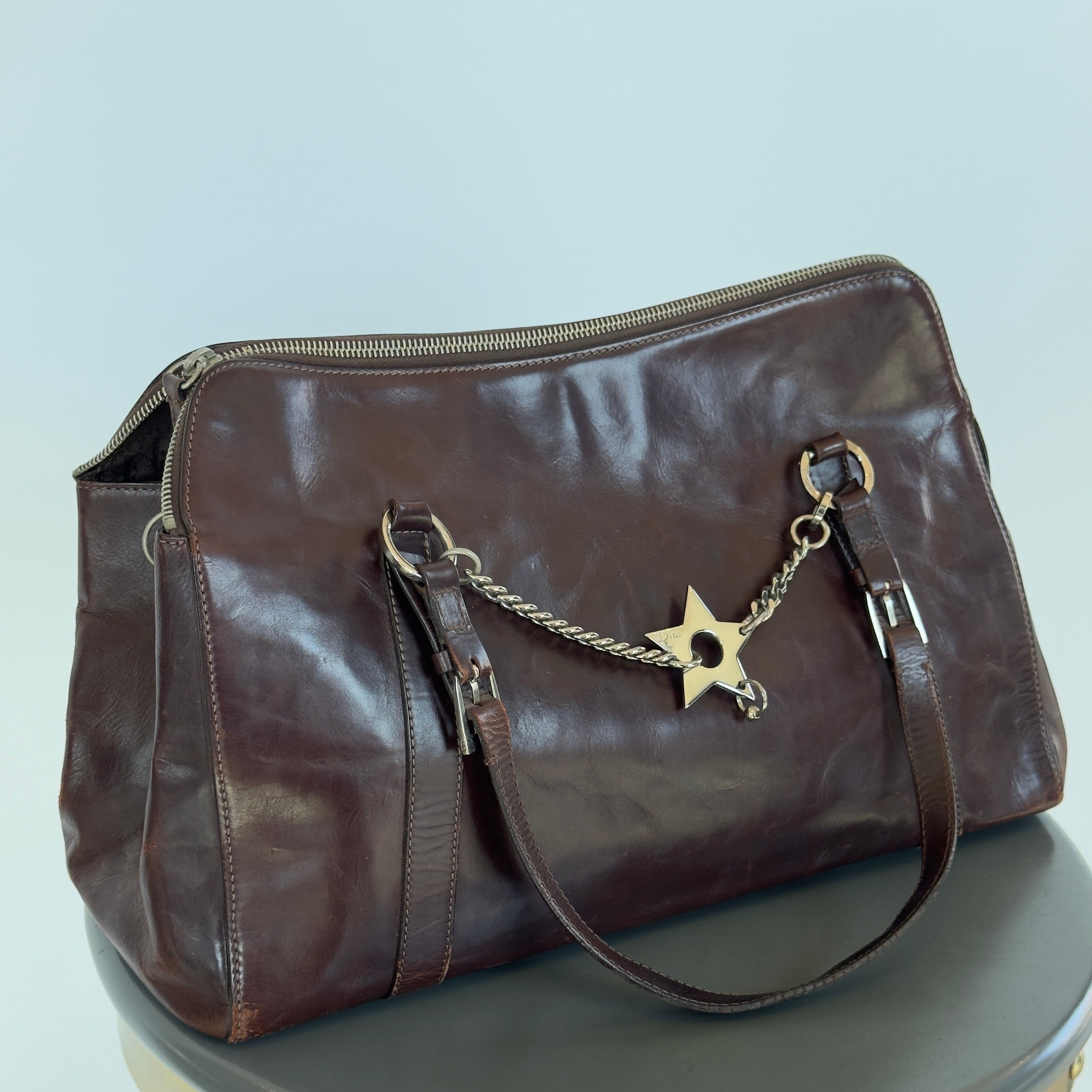 Christian Dior Hardcore Pierced Top Handle Bag - Queen May