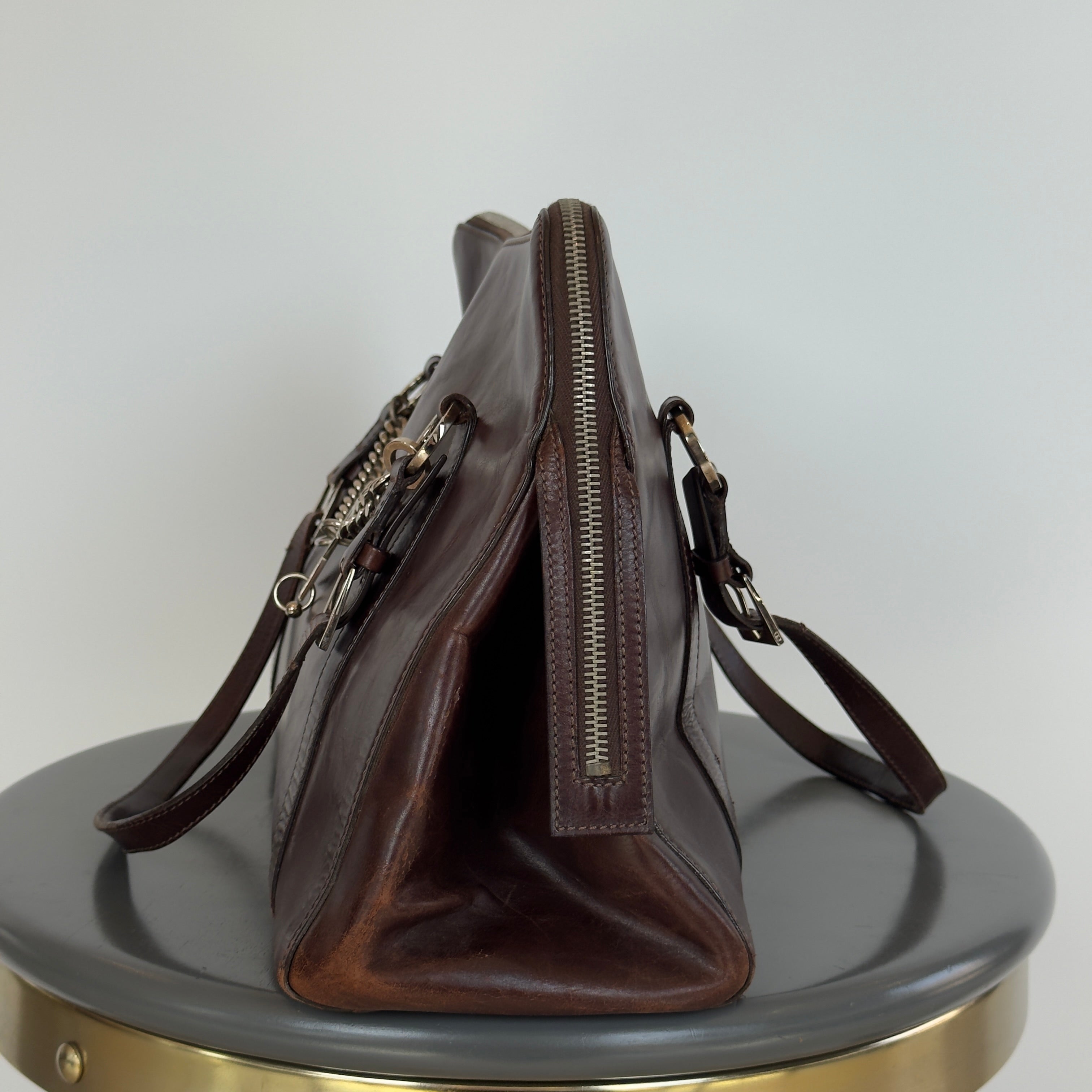 Christian Dior Hardcore Pierced Top Handle Bag - Queen May
