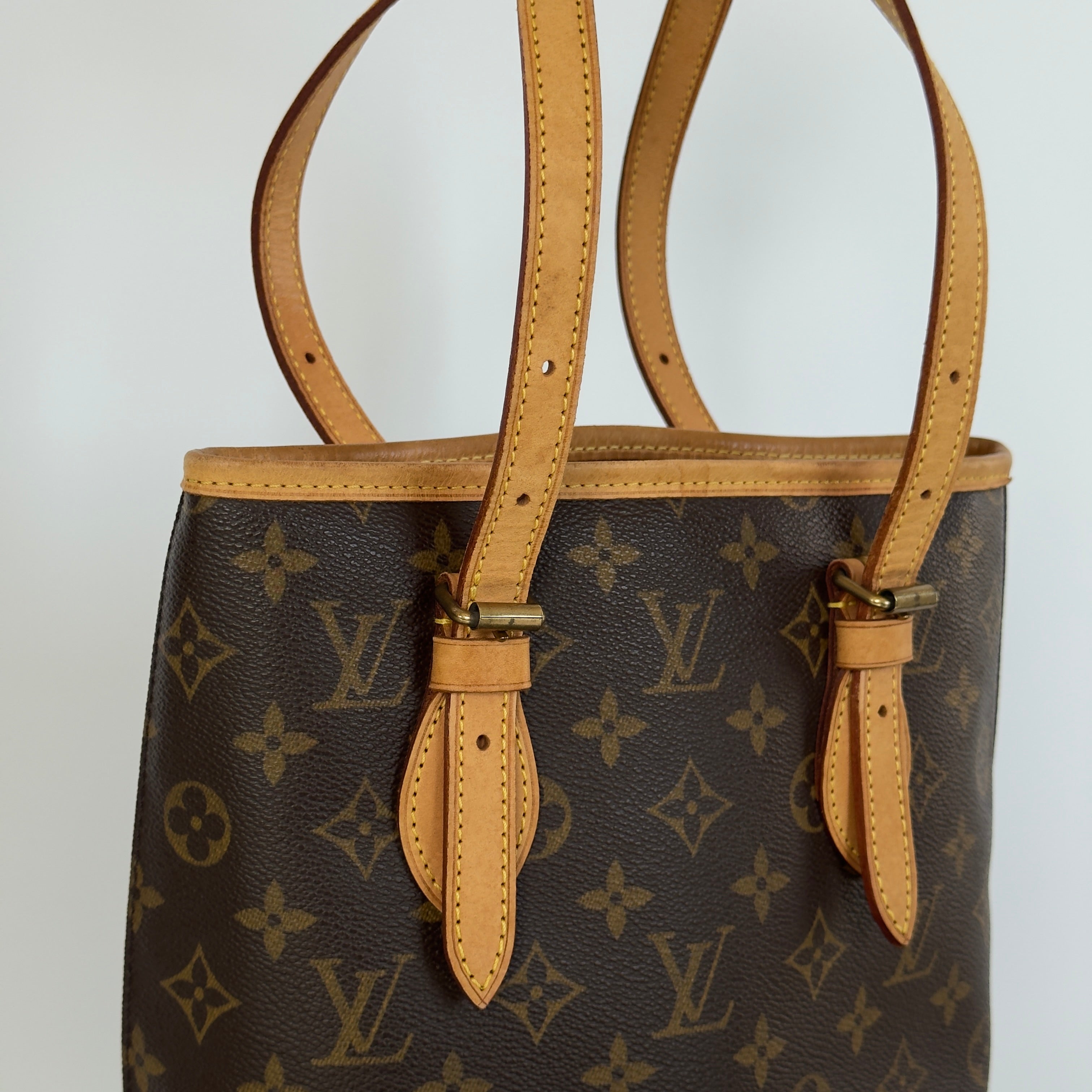 Louis Vuitton Monogram Marais Petite Bucket Bag PM With Pouch - Queen May