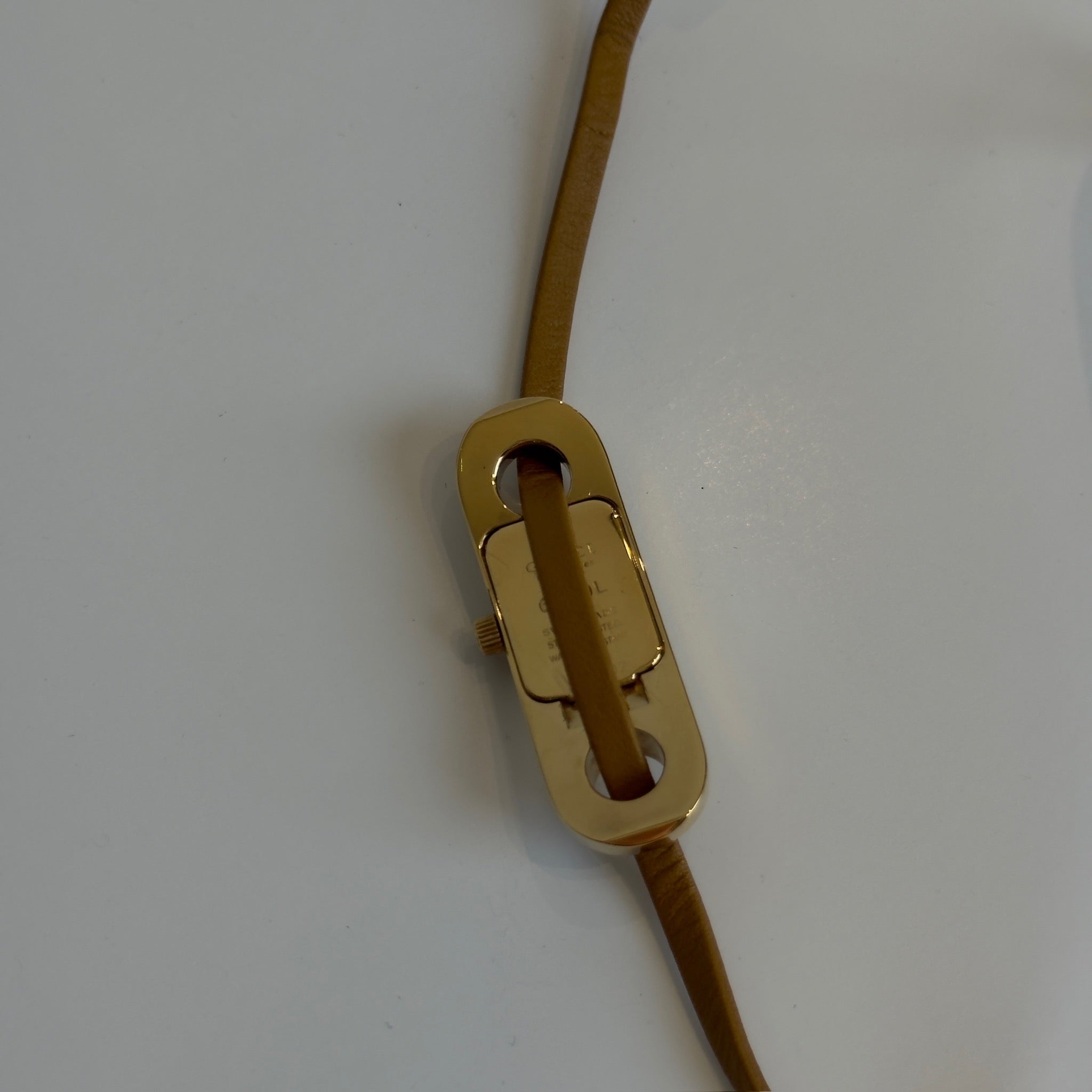 Gucci 6100L Leather Wrap Watch - Queen May