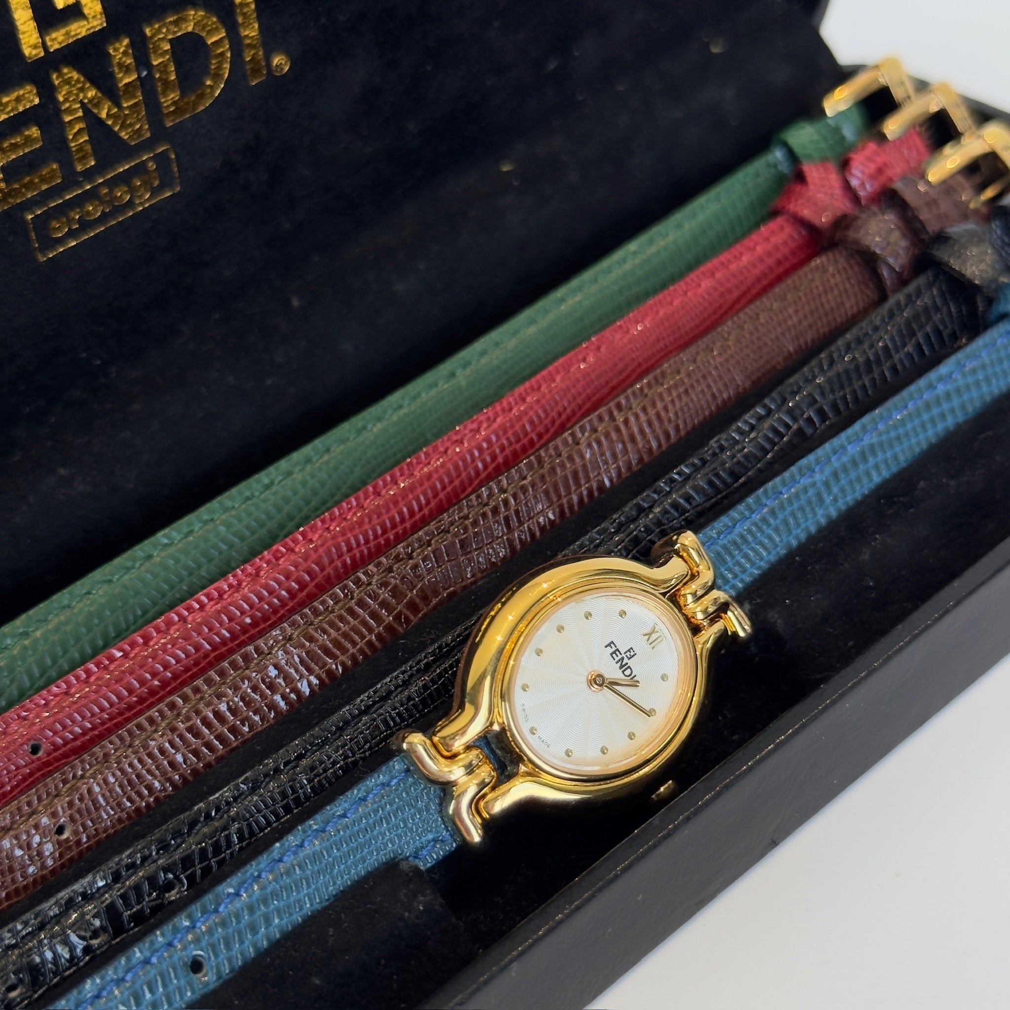 Fendi 640L Interchangeable Strap Watch - Queen May