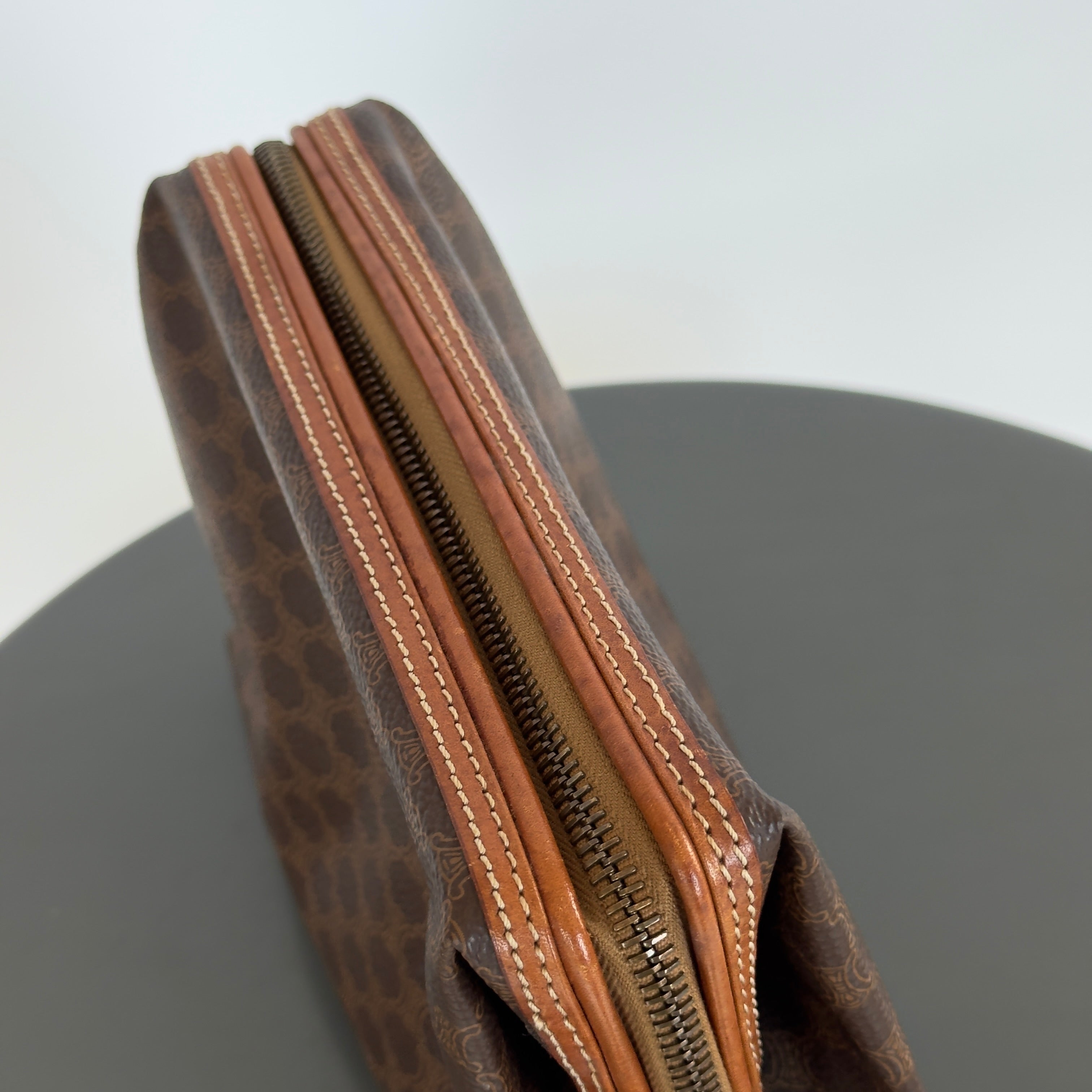 Vintage Celine Triomphe Toiletry Pouch - Queen May