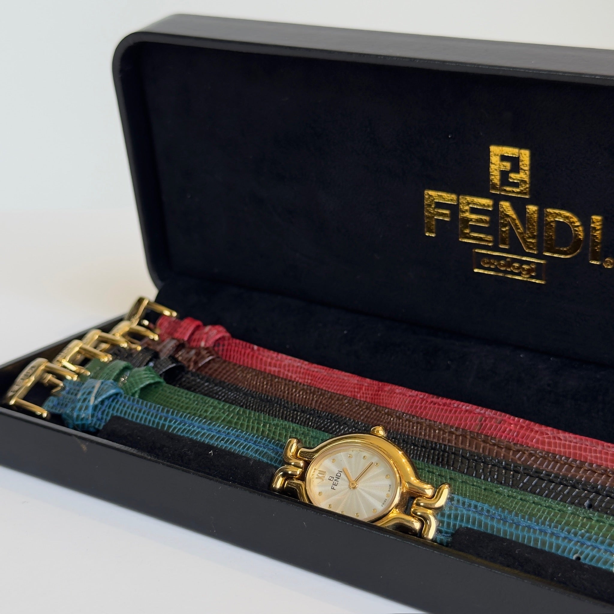 Fendi 640L Interchangeable Strap Watch - Queen May