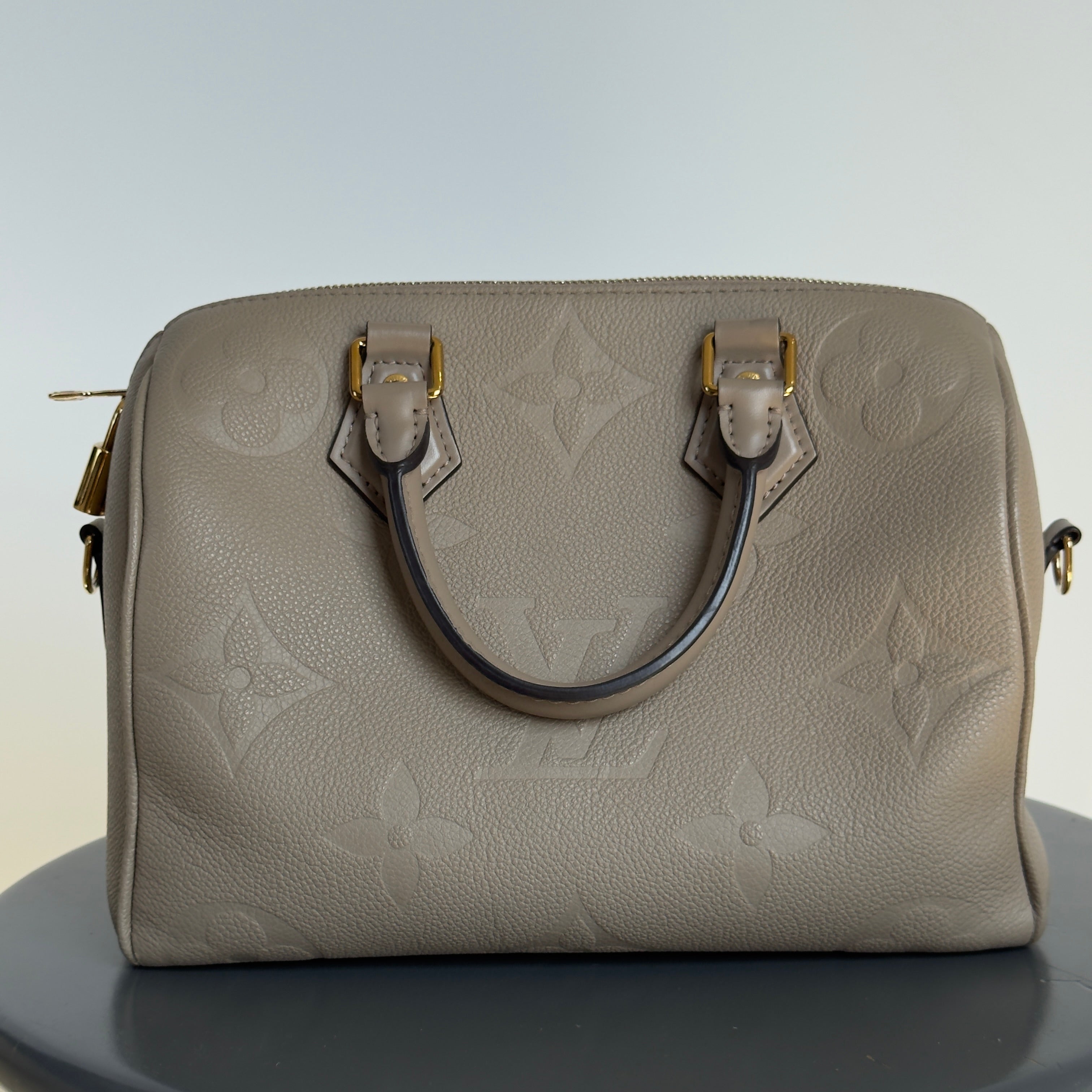 Louis Vuitton Monogram Empreinte Speedy Bandouliere 25 - Queen May