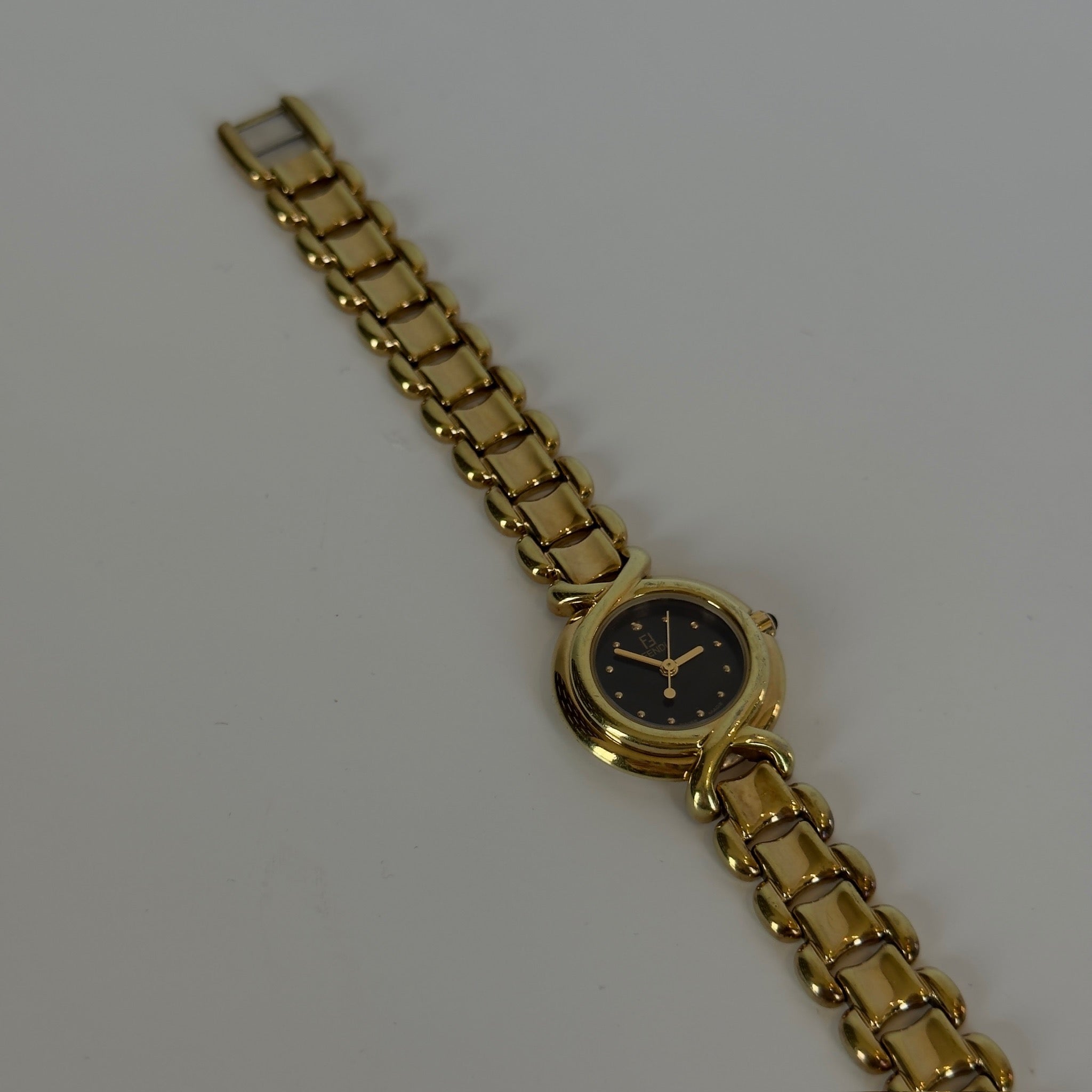 Fendi 700L Black Dial Watch - Queen May