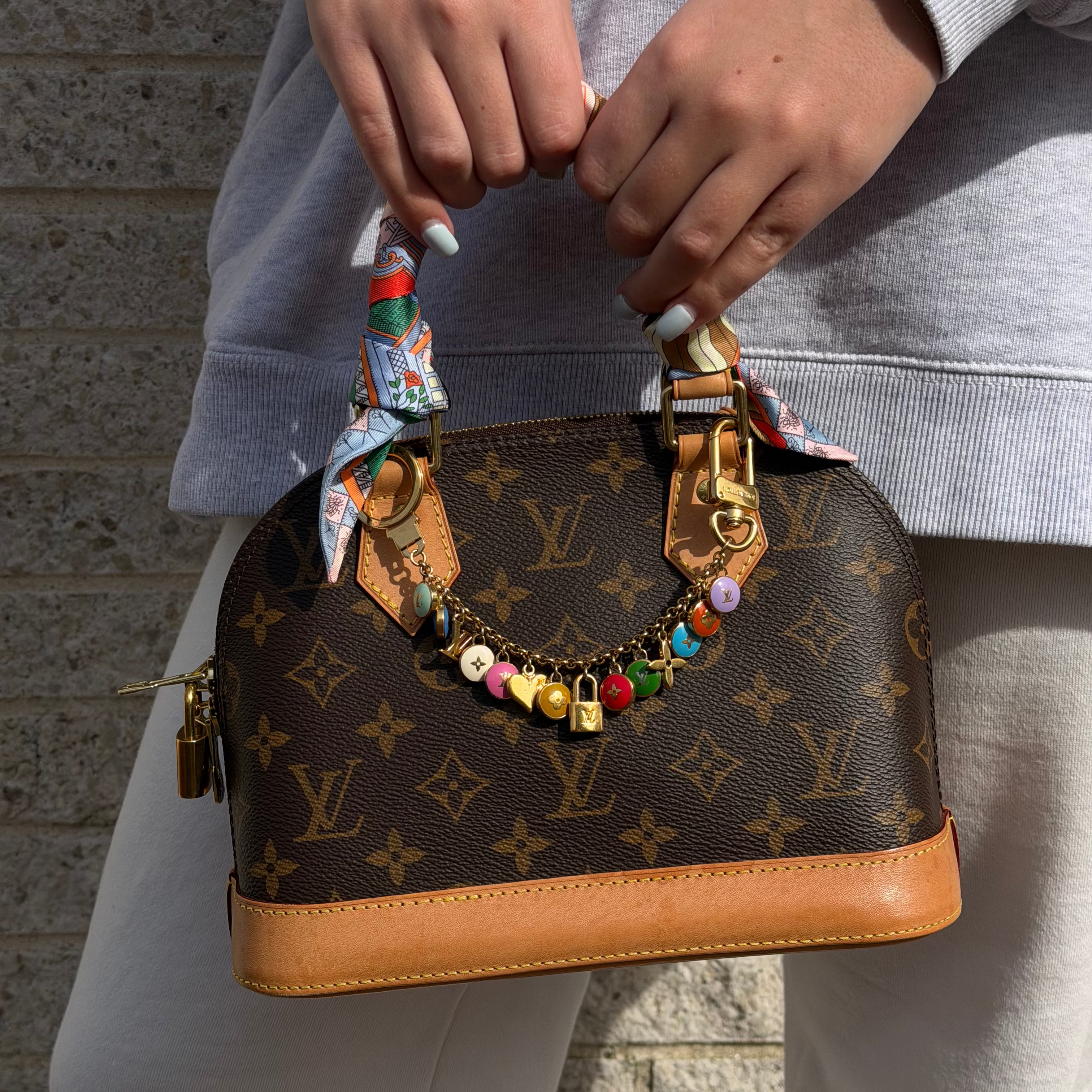 Louis Vuitton Pastilles Key Chain Bag Charm - Queen May
