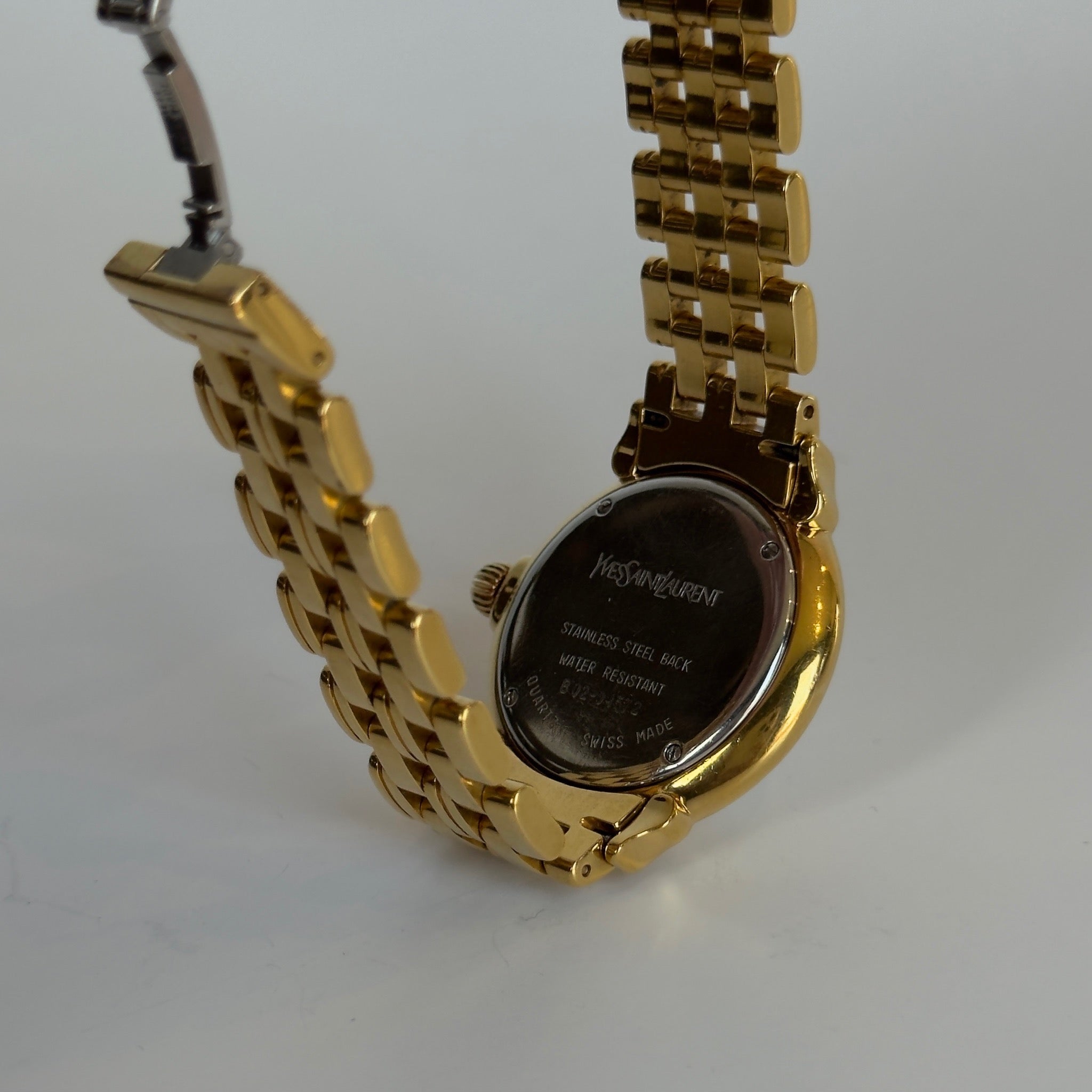Yves Saint Laurent Small Seconds White Dial Watch - Queen May