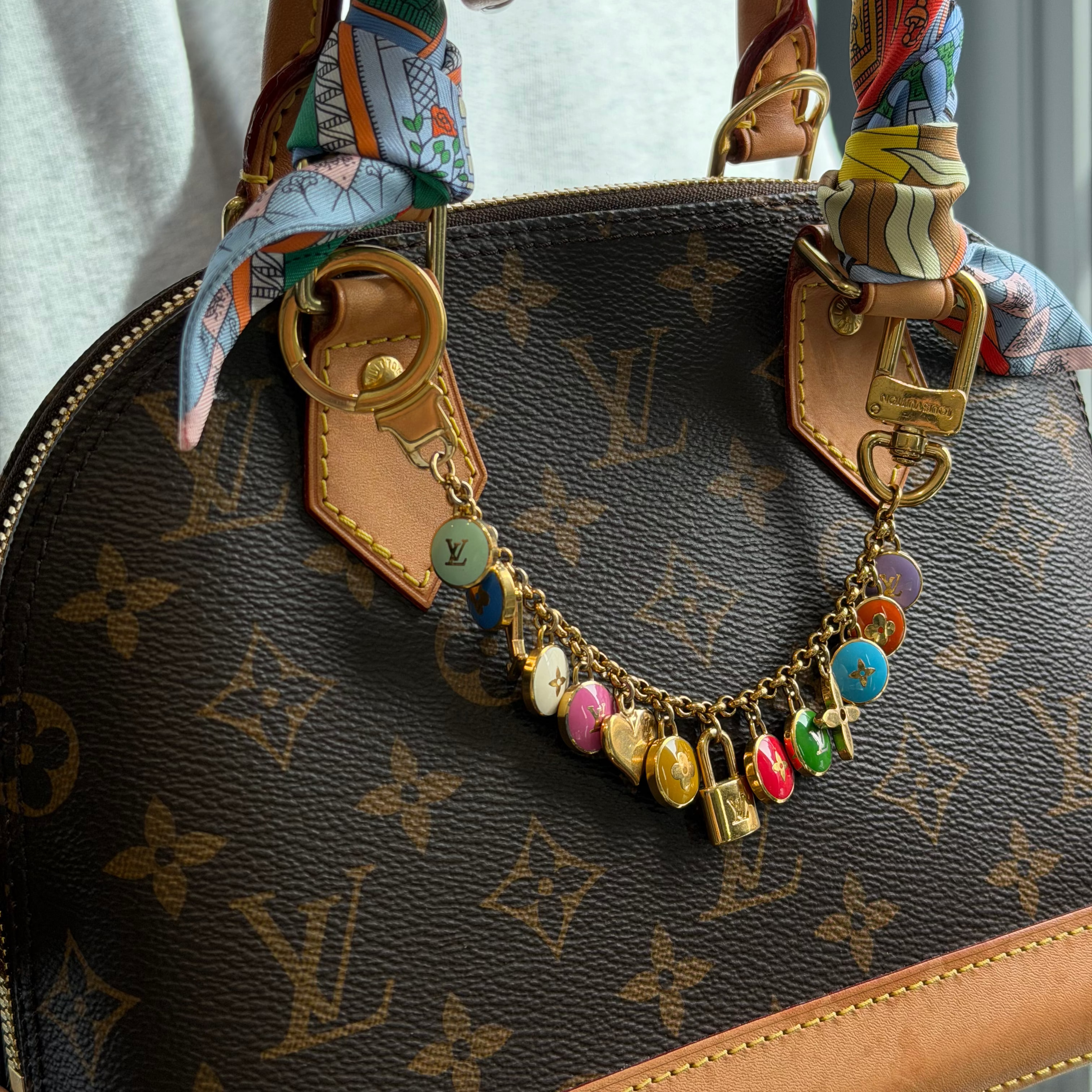 Louis Vuitton Pastilles Key Chain Bag Charm - Queen May