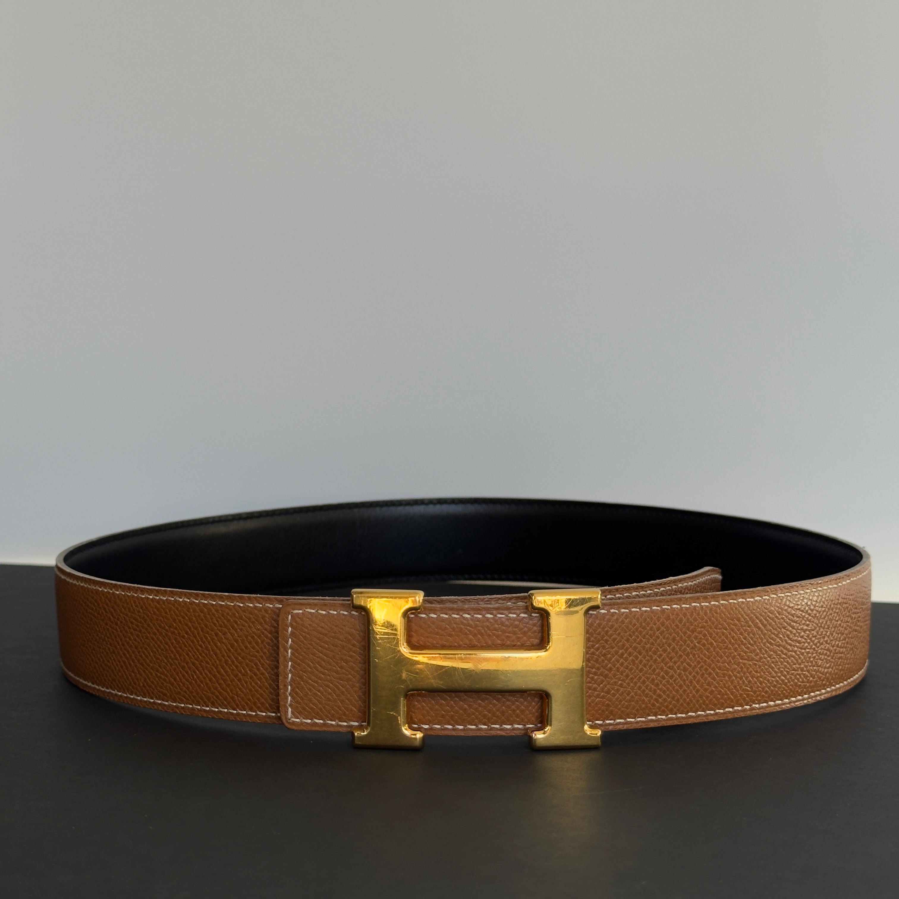 Hermes Box Togo 32mm H Belt 90 - Queen May
