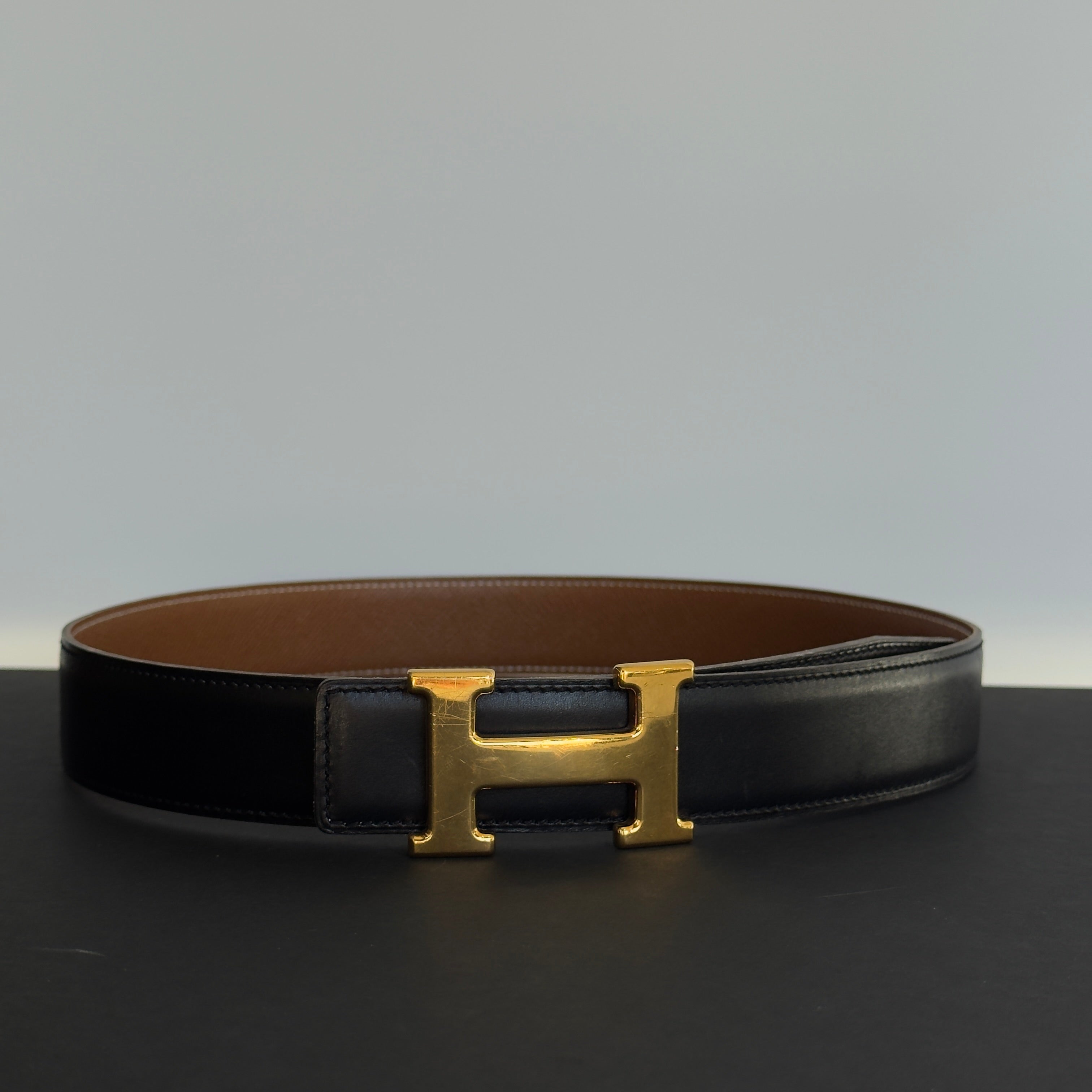 Hermes Box Togo 32mm H Belt 90 - Queen May