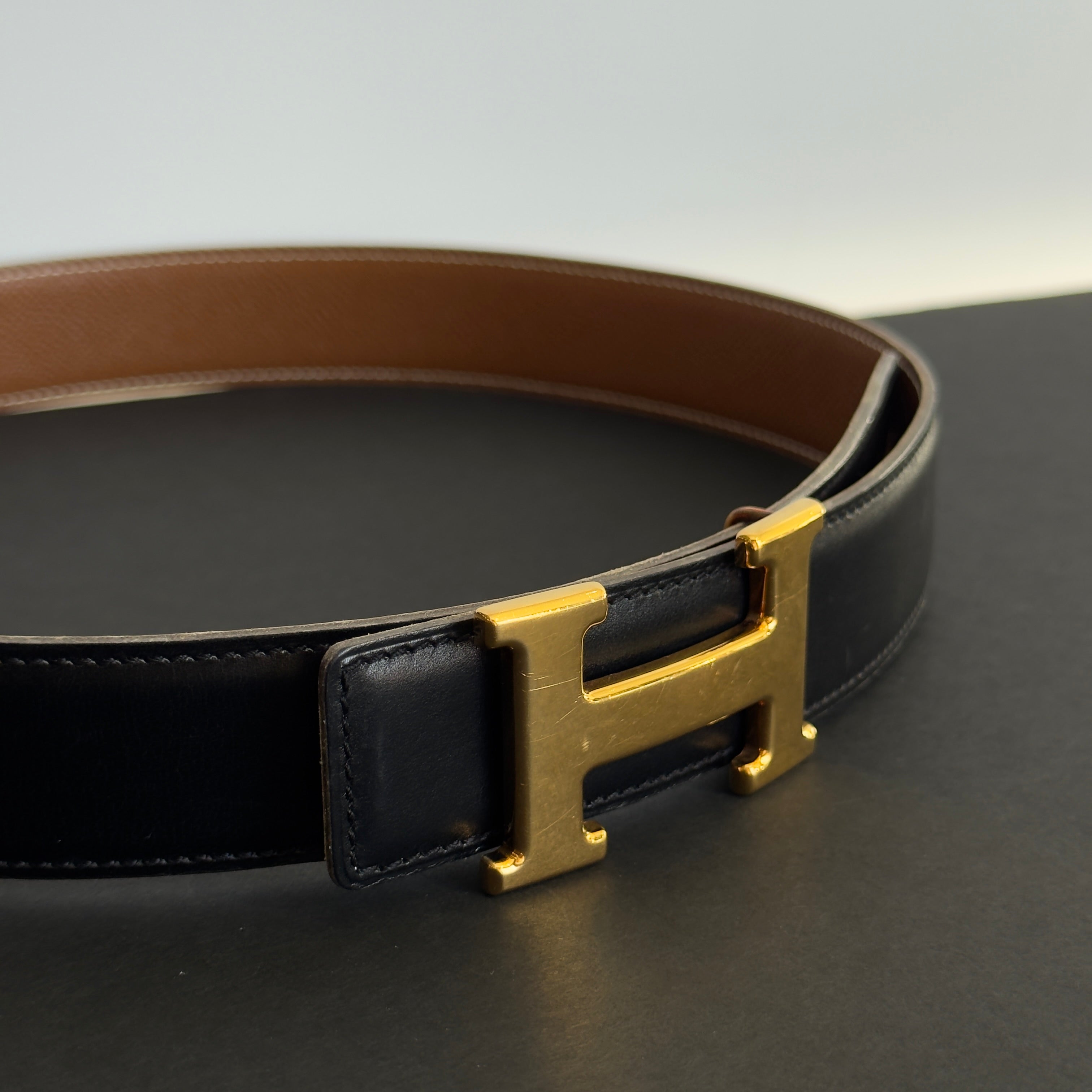 Hermes Box Togo 32mm H Belt 90 - Queen May