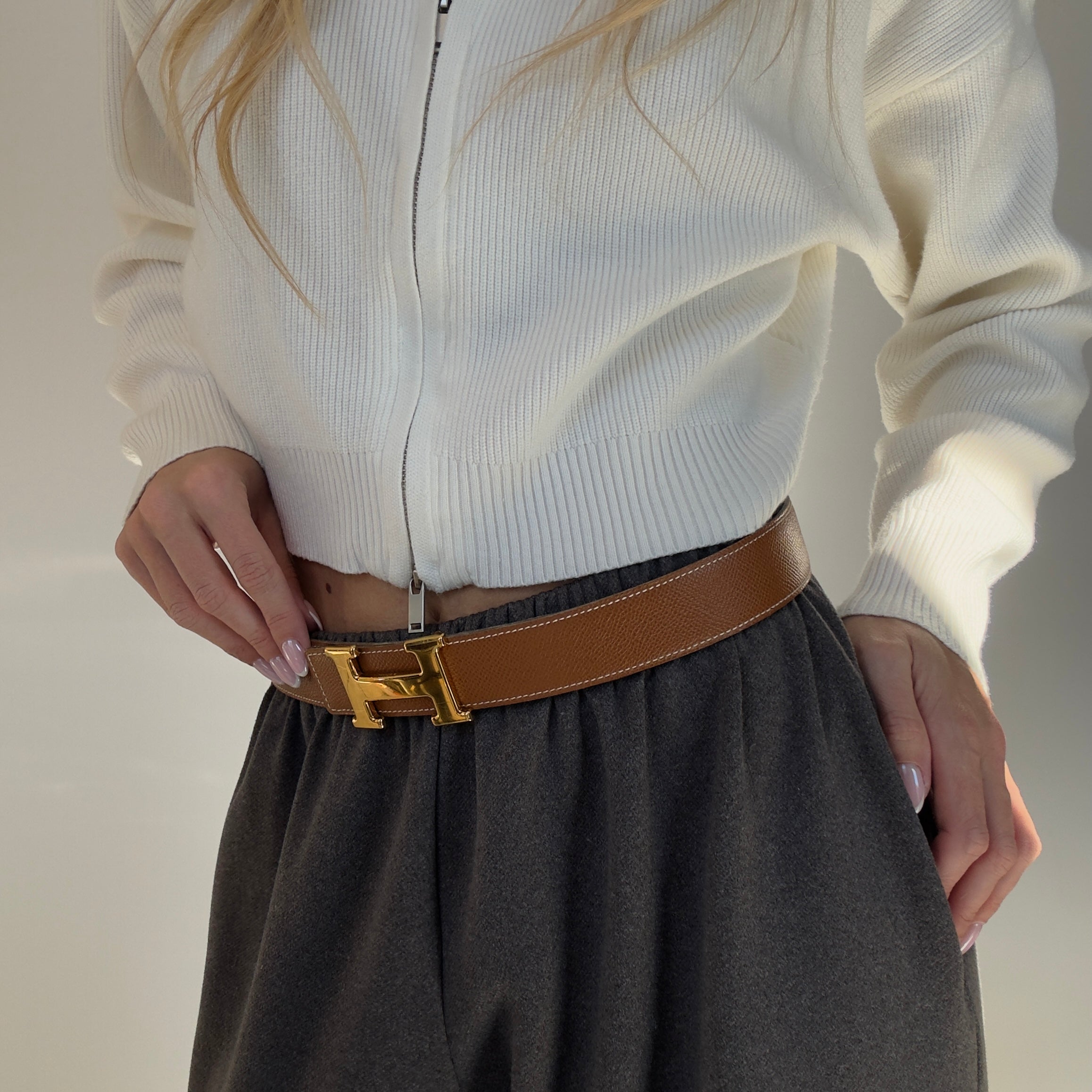 Hermes Box Togo 32mm H Belt 90 - Queen May
