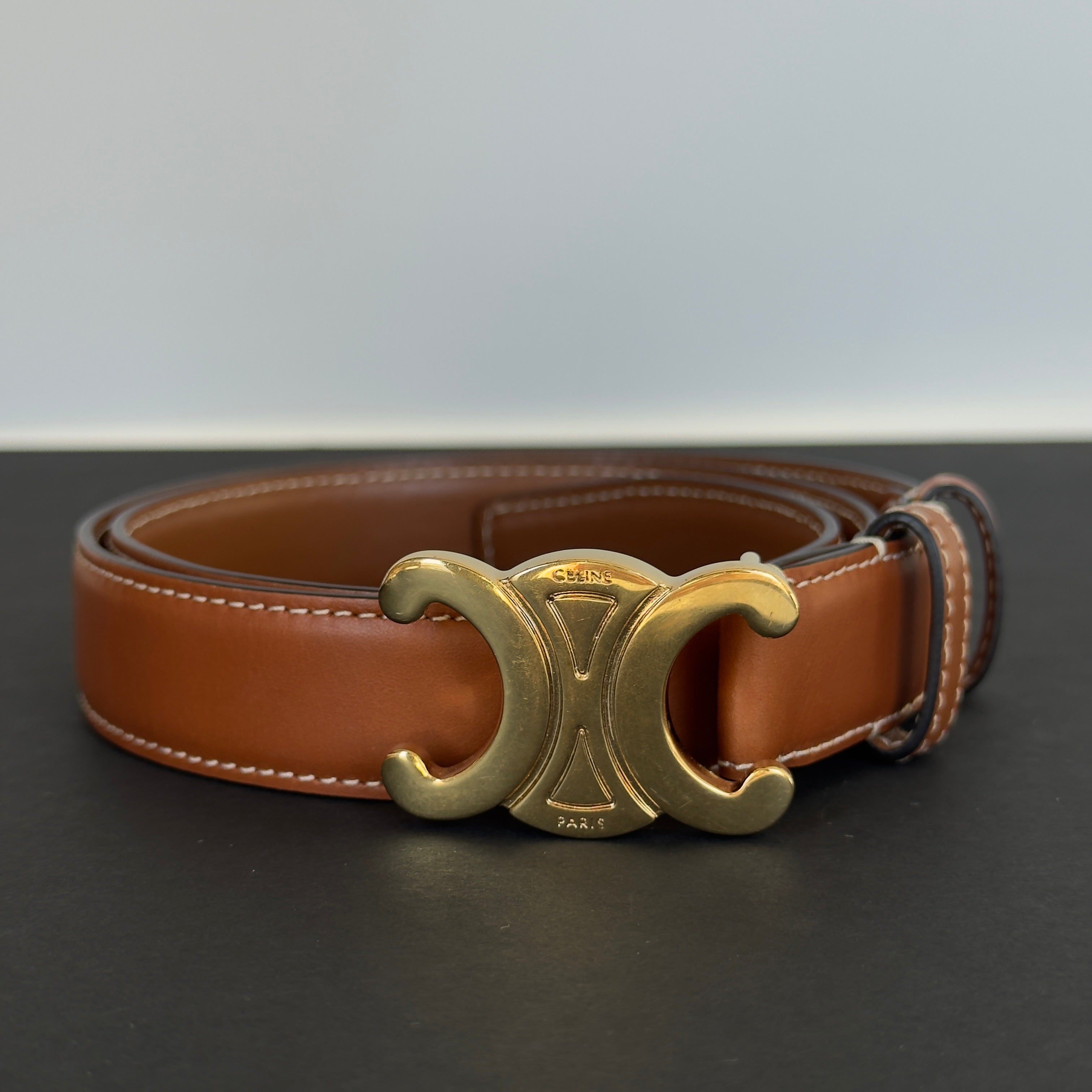 Celine Triomphe Medium Belt - Queen May