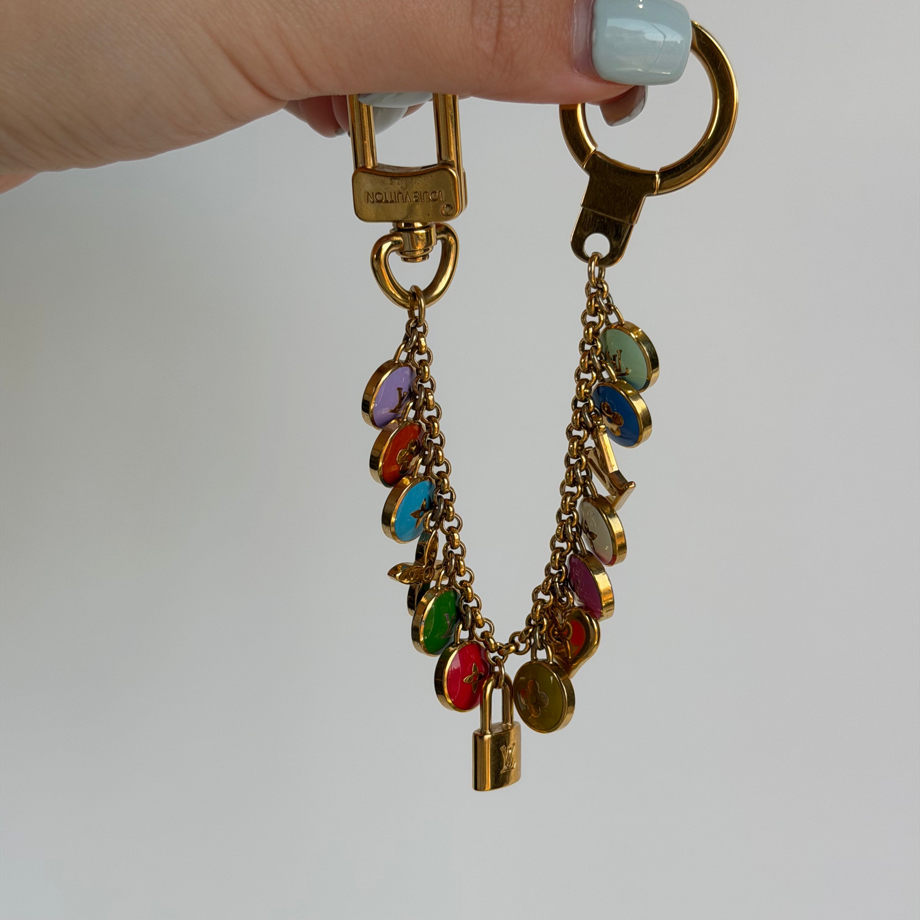 Louis Vuitton Pastilles Key Chain Bag Charm - Queen May