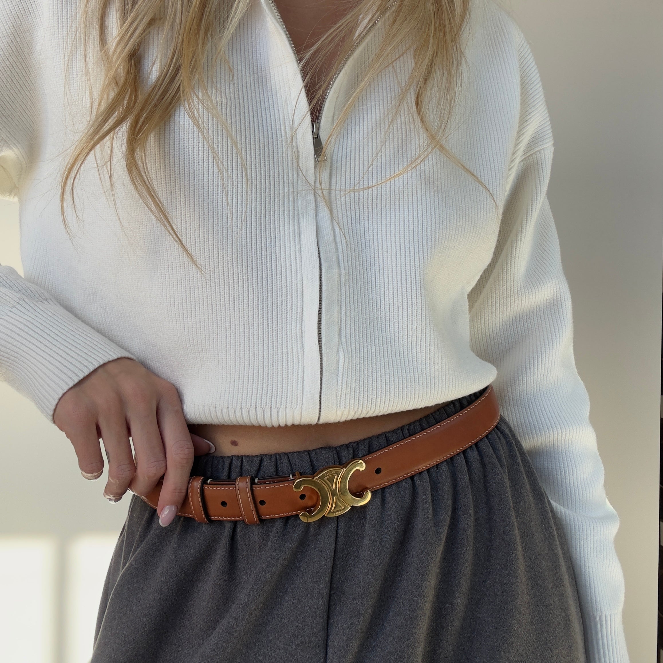 Celine Triomphe Medium Belt - Queen May