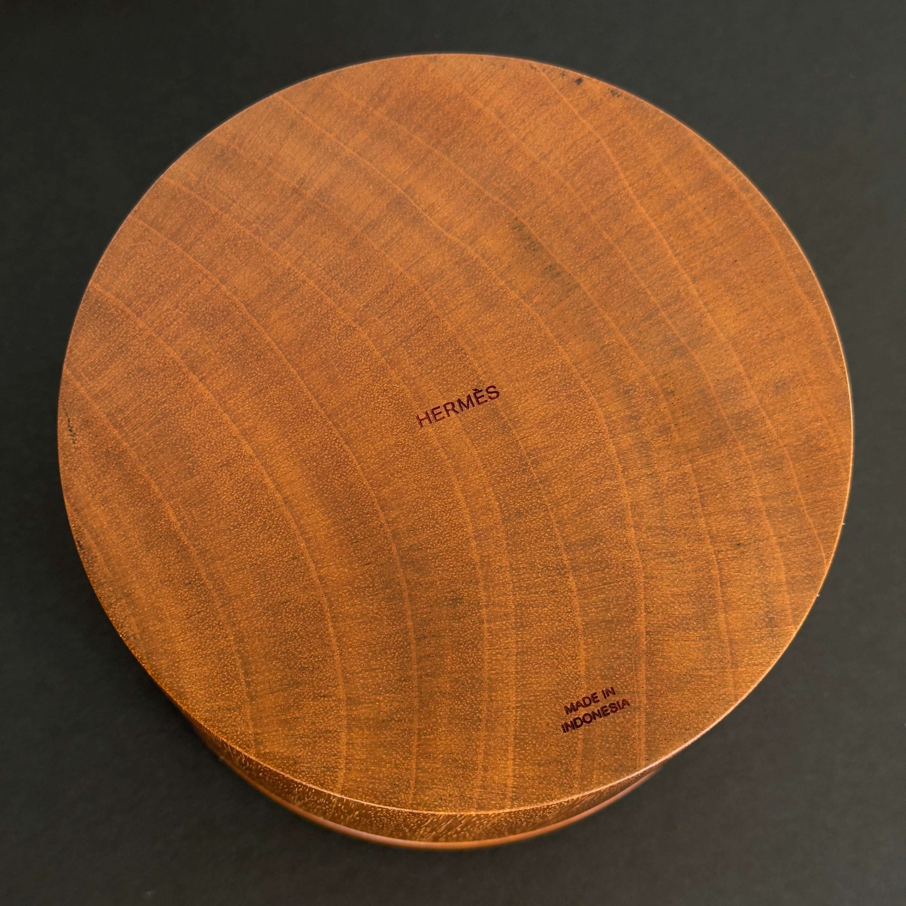 Hermes Ex-Libris Mahogany Twilly Box - Queen May