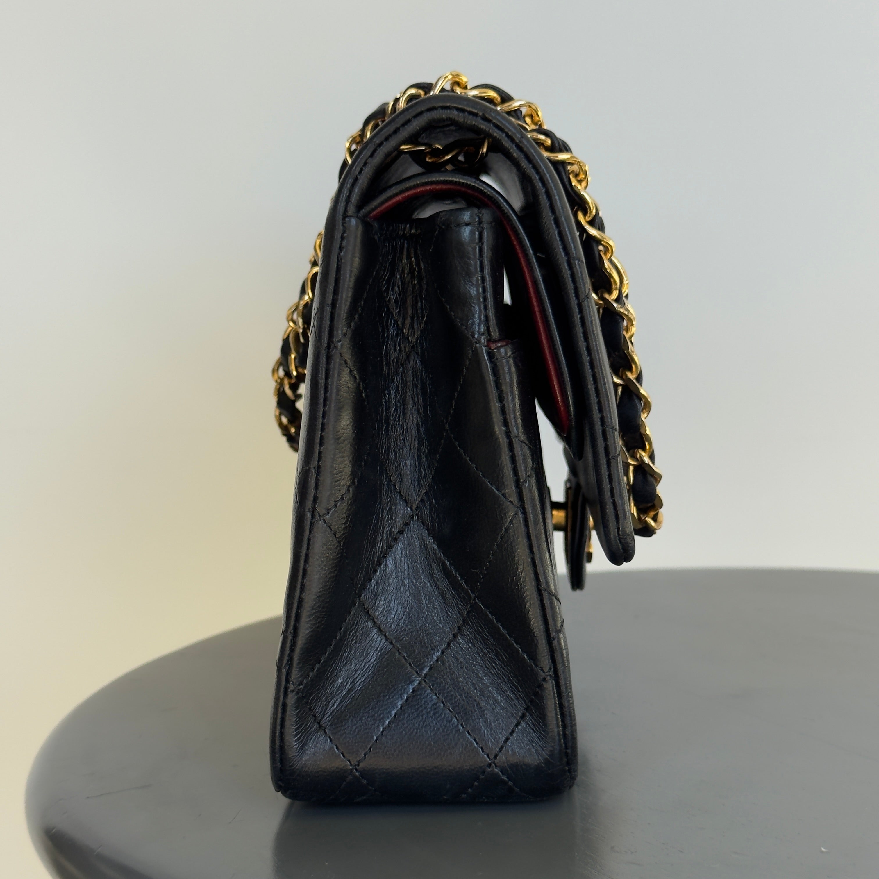 Vintage Chanel Quilted Lambskin Medium Double Flap Bag - Queen May