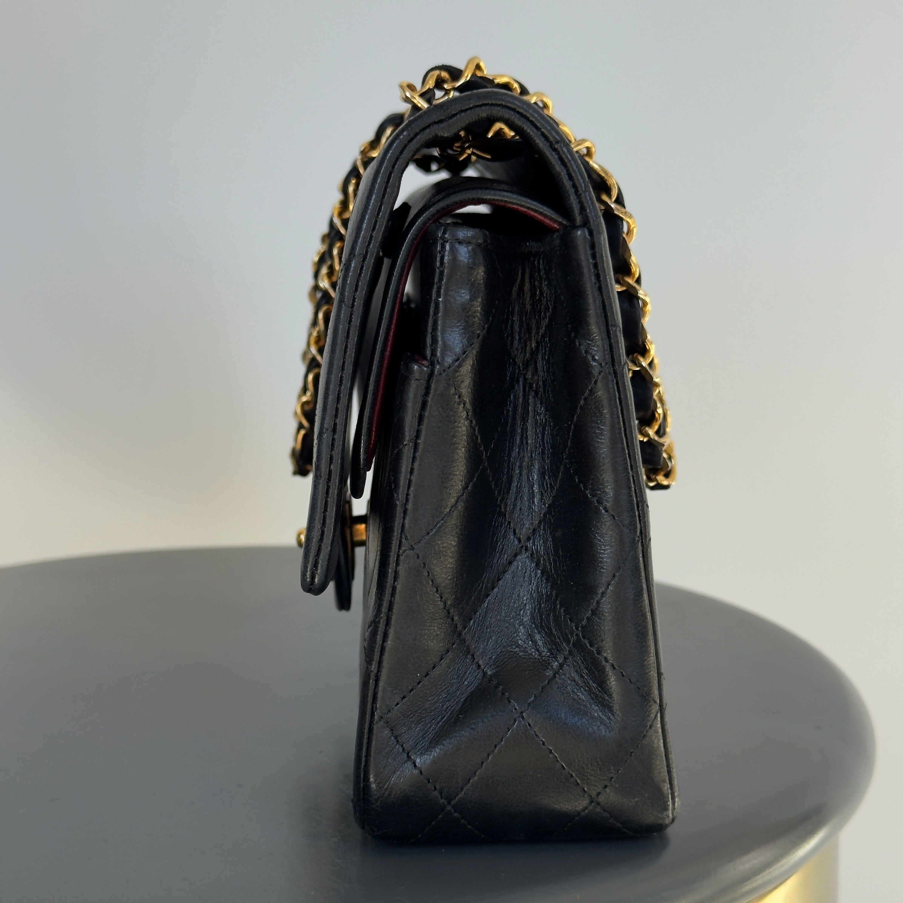 Vintage Chanel Quilted Lambskin Medium Double Flap Bag - Queen May