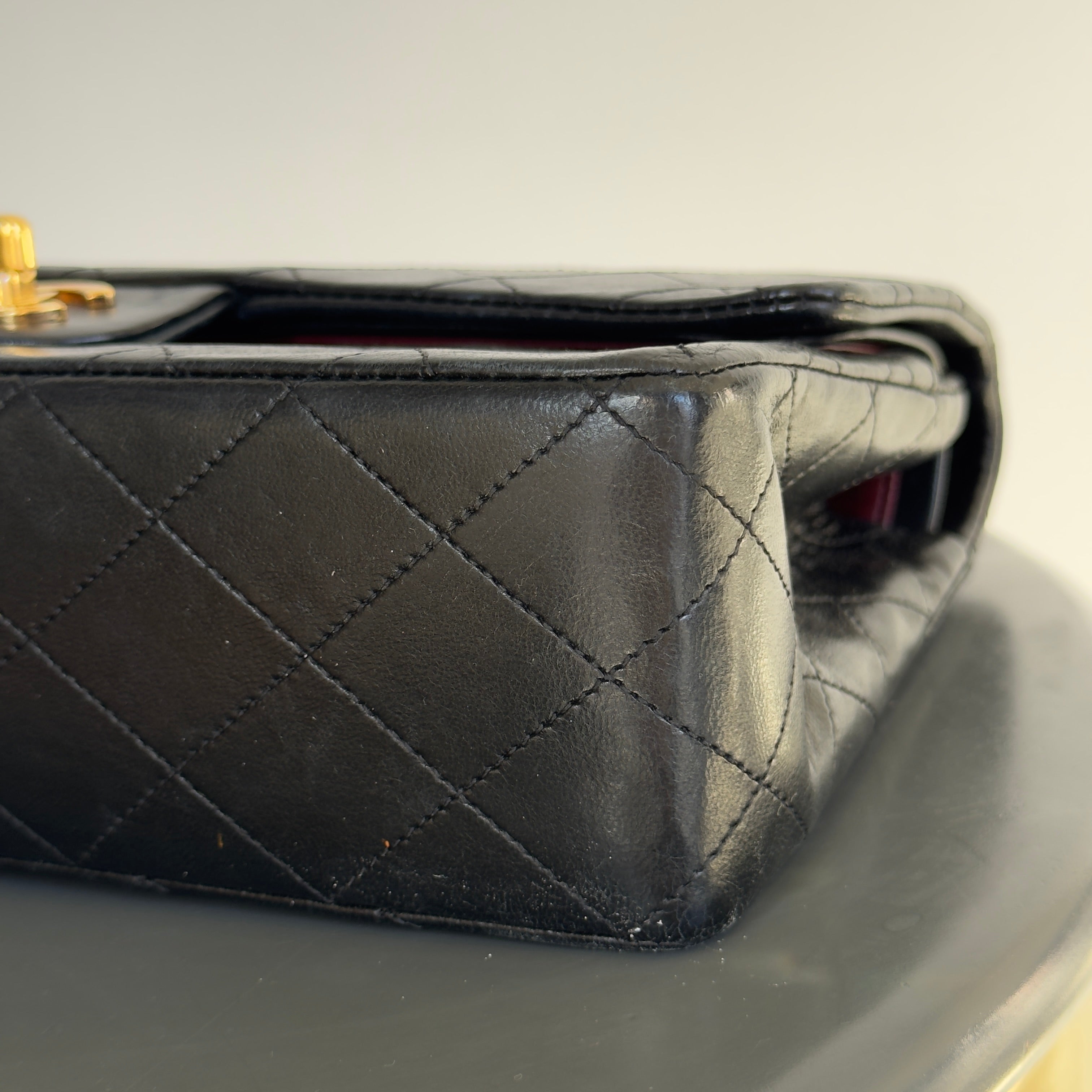 Vintage Chanel Quilted Lambskin Medium Double Flap Bag - Queen May