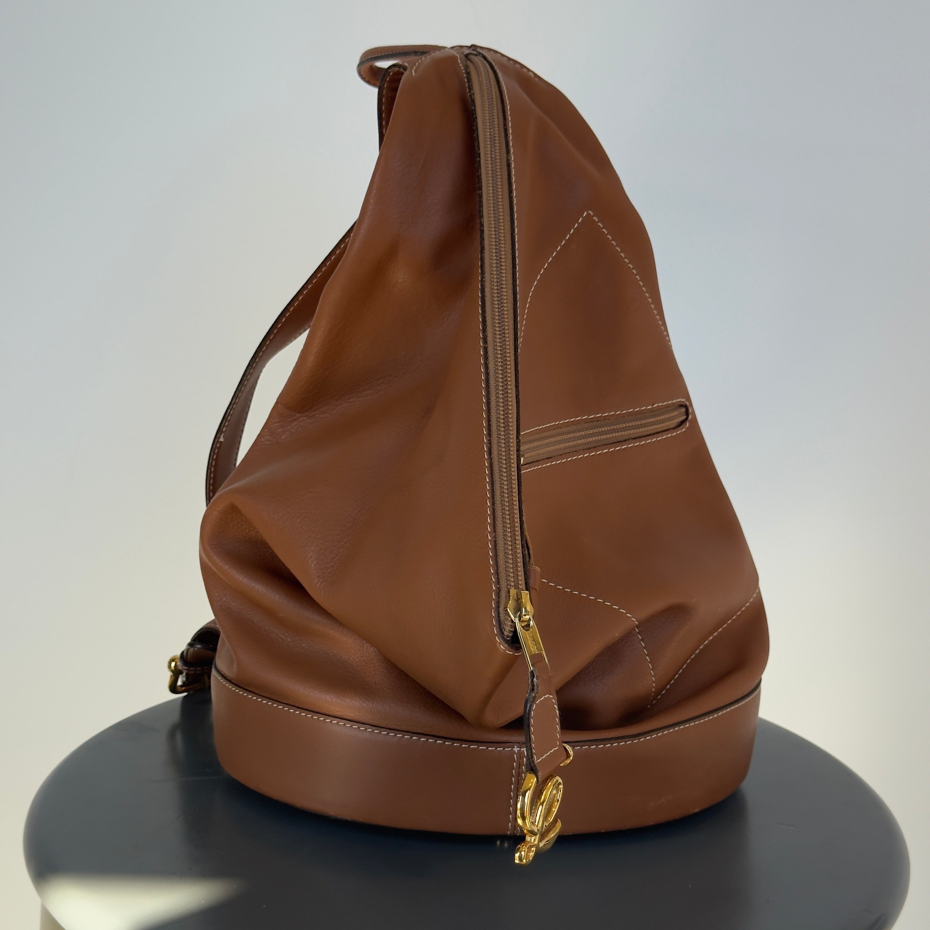 Loewe Anton Leather Backpack - Queen May