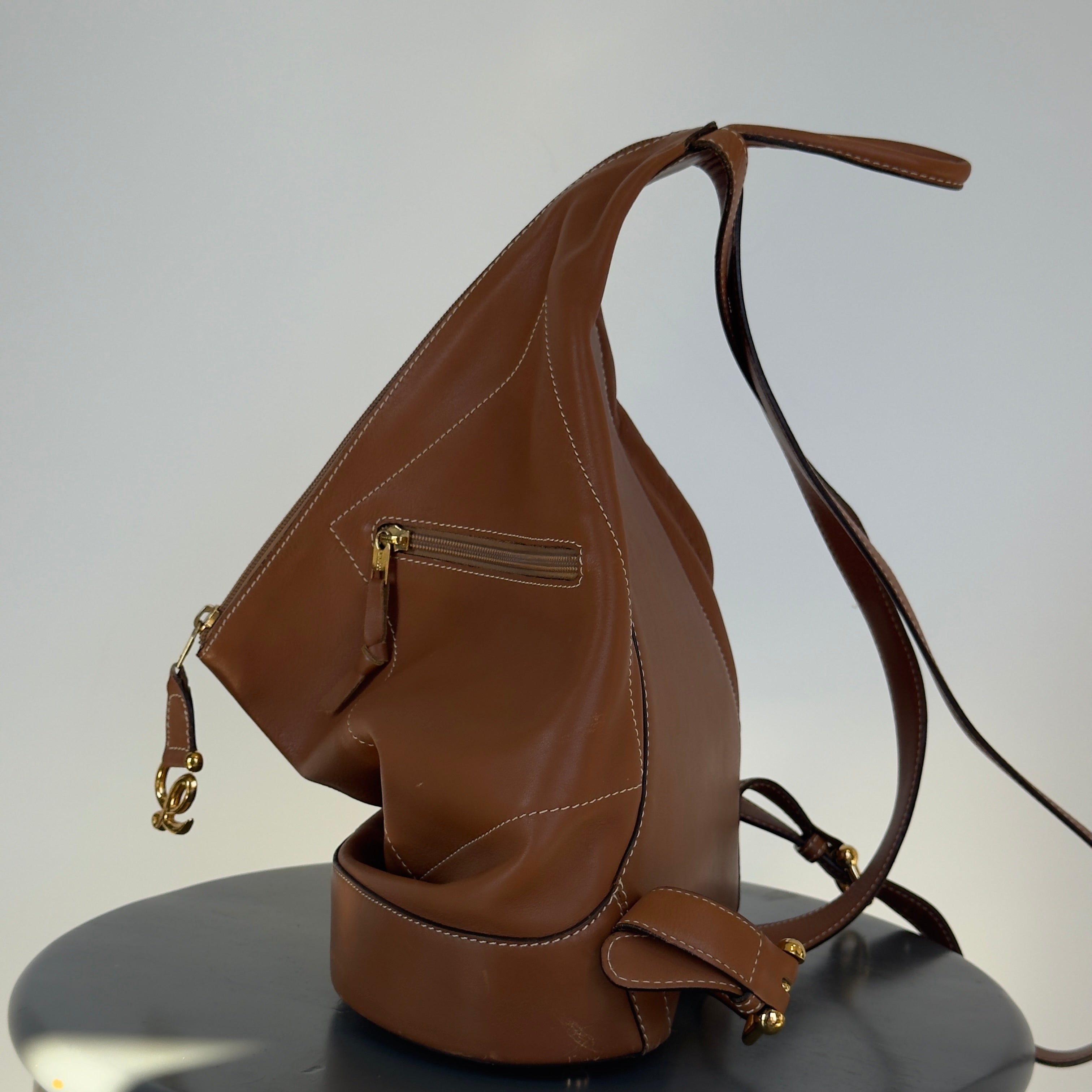 Loewe Anton Leather Backpack - Queen May