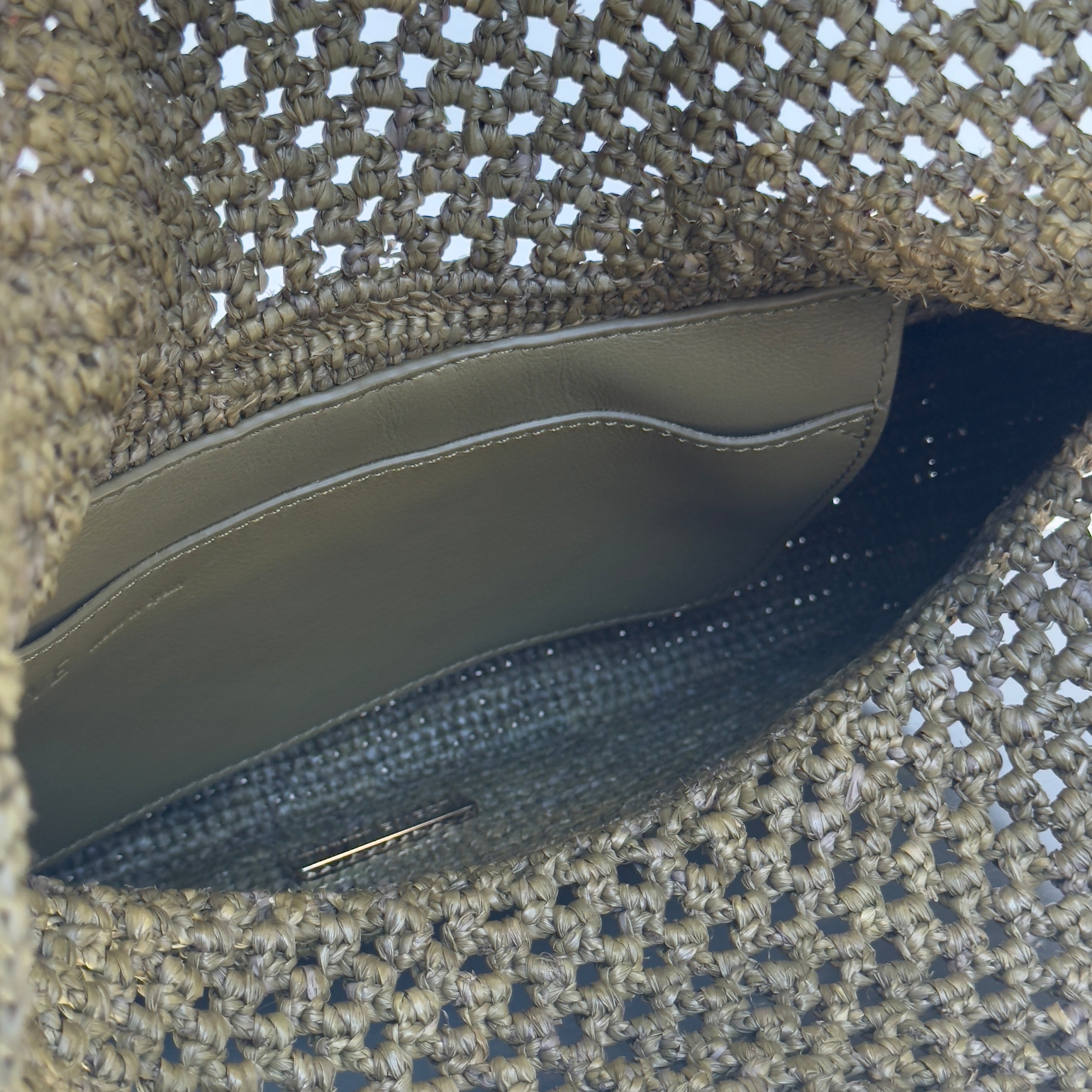 Loewe x Paula's Ibiza Ola Raffia - Queen May