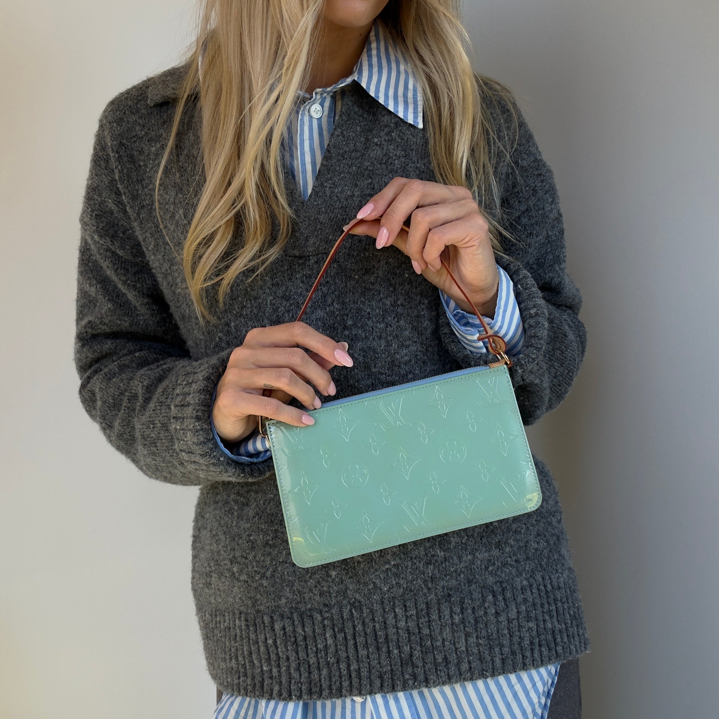 Louis Vuitton Vernis Lexington Teal - Queen May