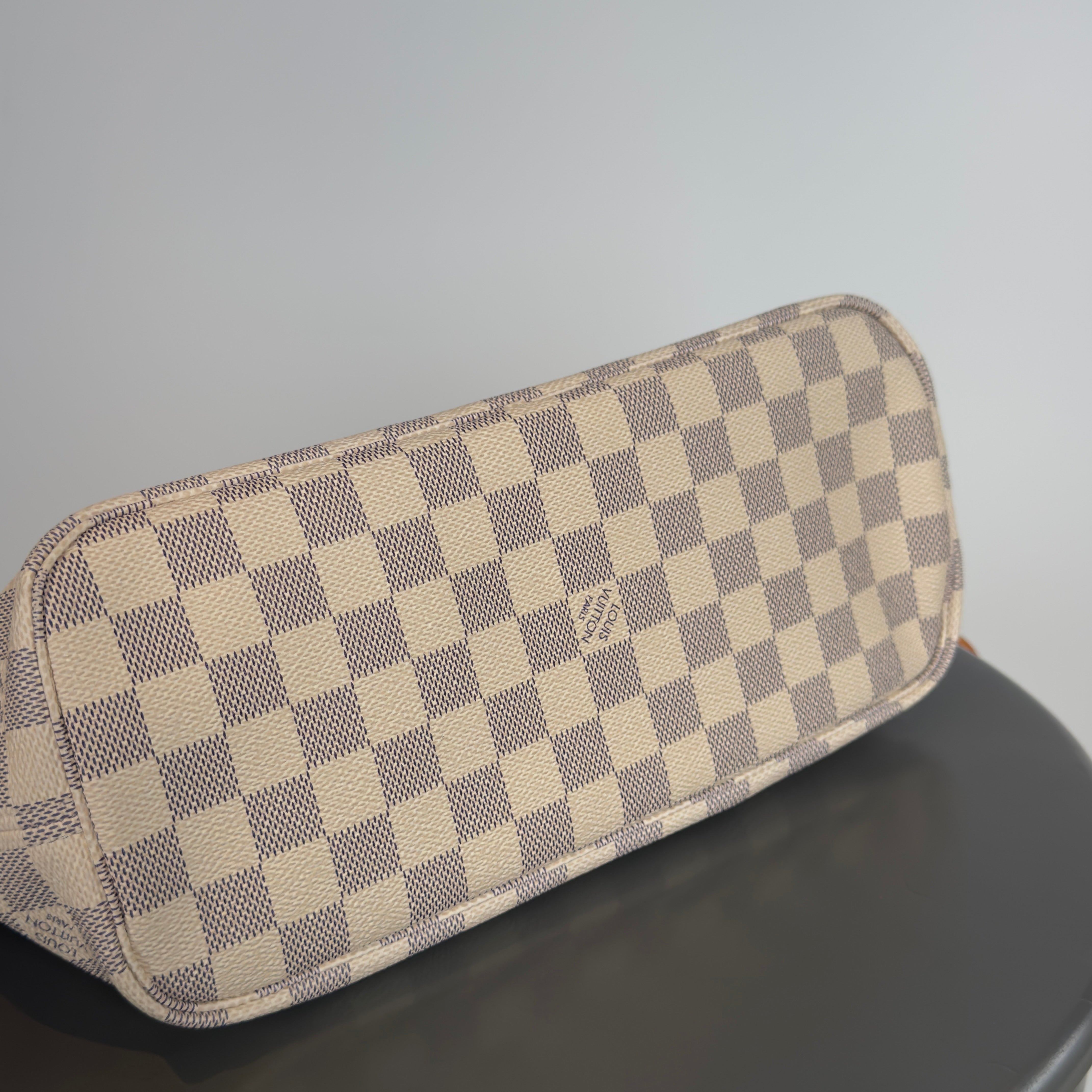 Louis Vuitton Damier Azur Neverfull PM with Pouch - Queen May