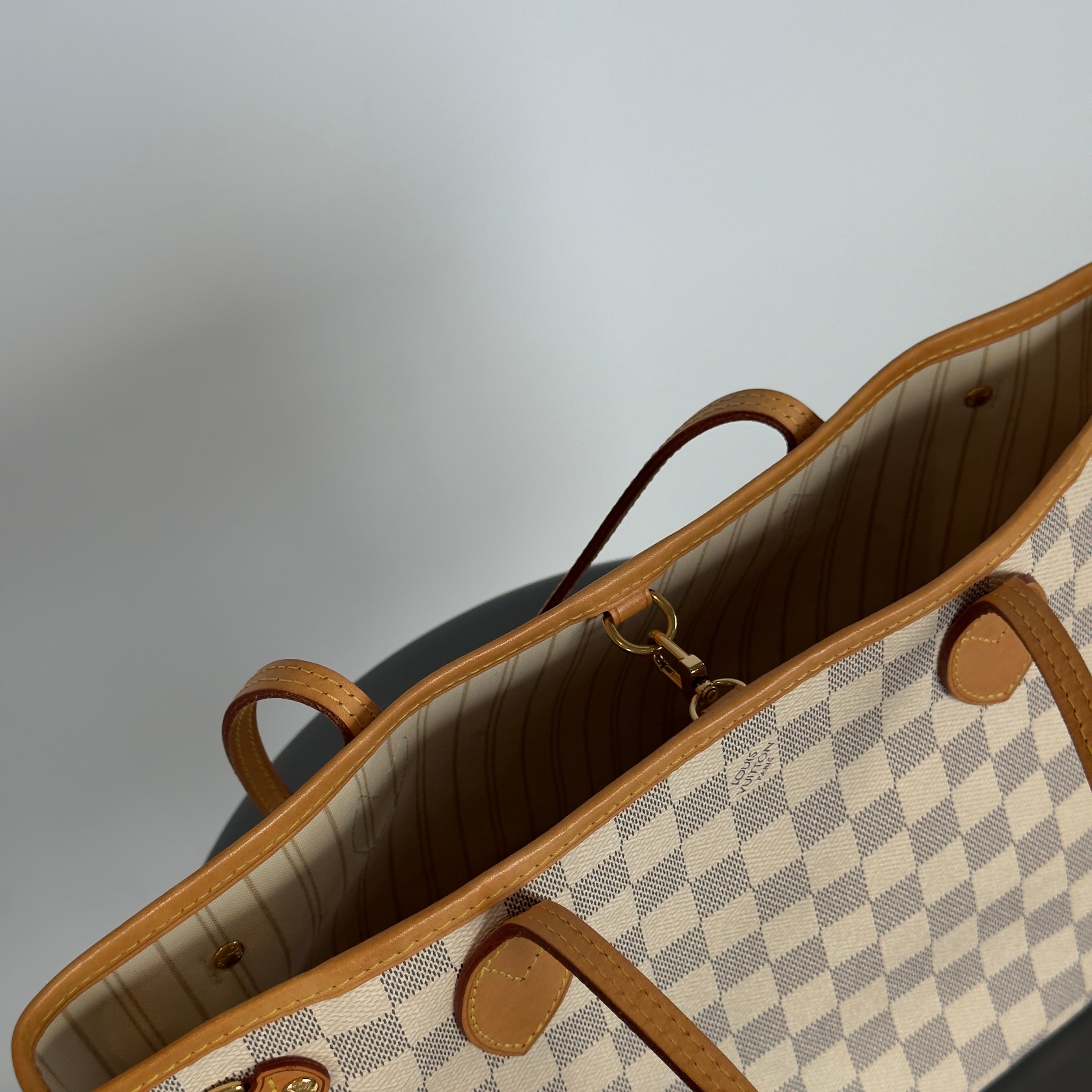 Louis Vuitton Damier Azur Neverfull PM with Pouch - Queen May