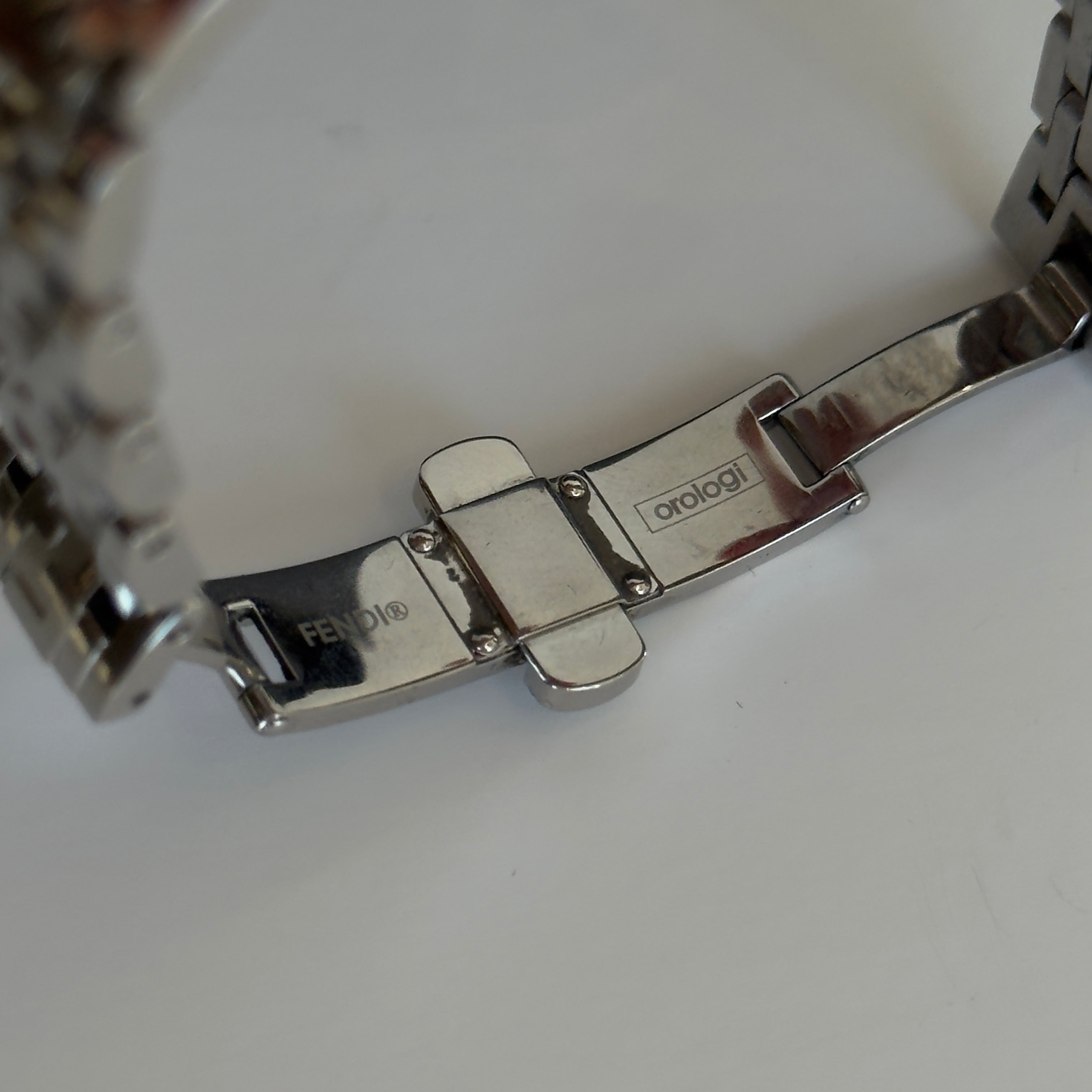 Vintage Fendi Orologi 750L Ladies' Watch with FF Zucca Dial - Queen May