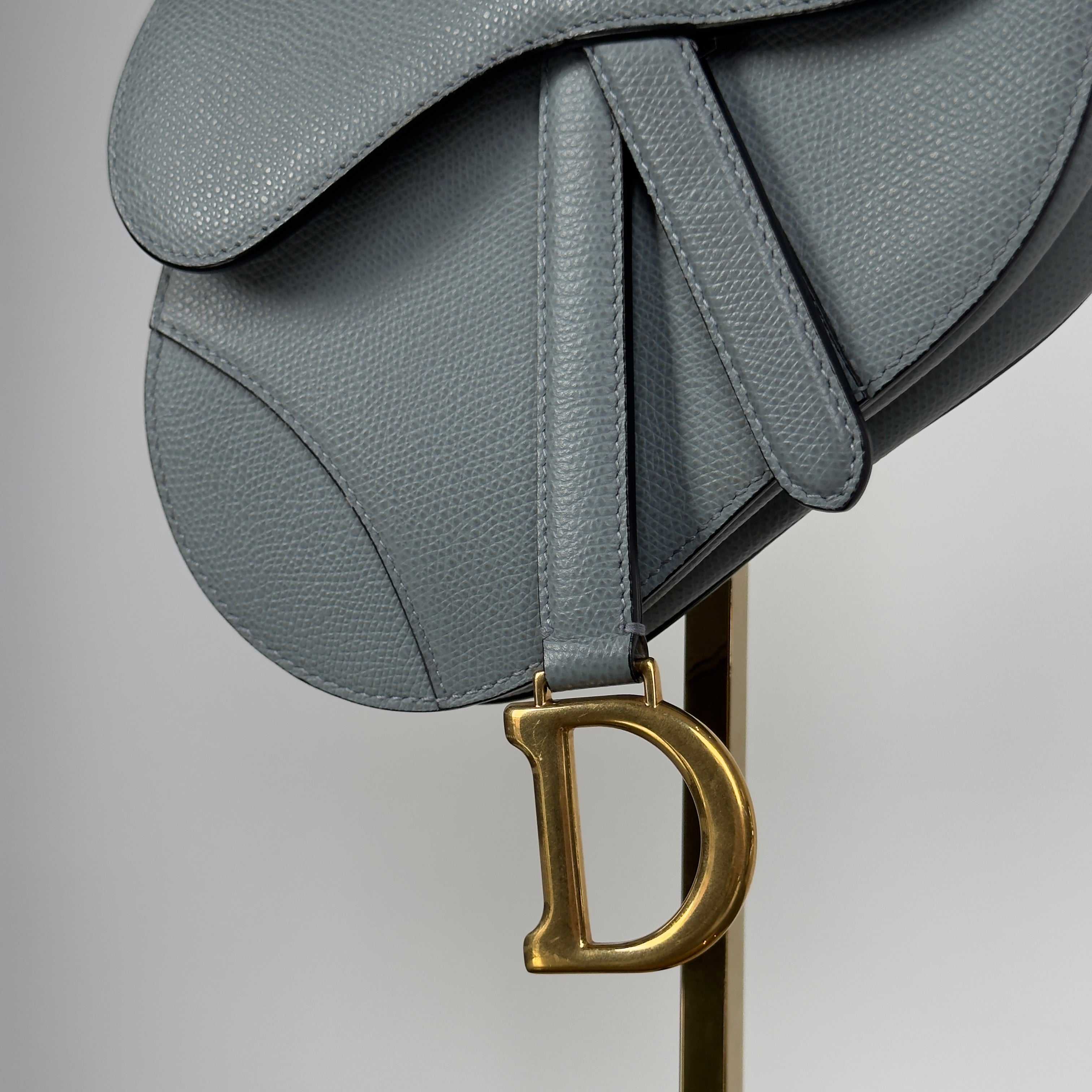 Christian Dior Leather Mini Saddle Bag - Queen May