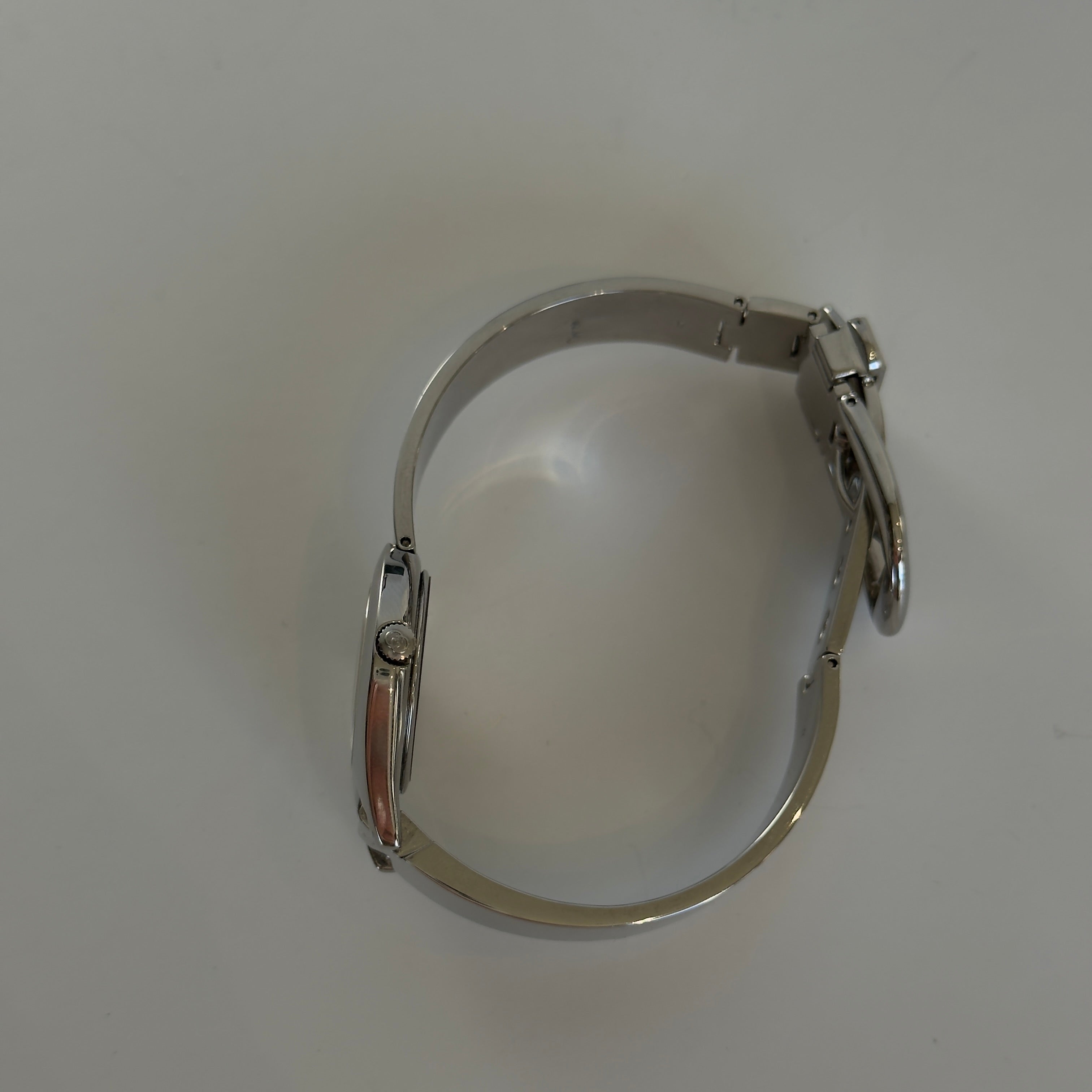 Gucci 6700L Mirror Buckle Bangle Watch - Queen May