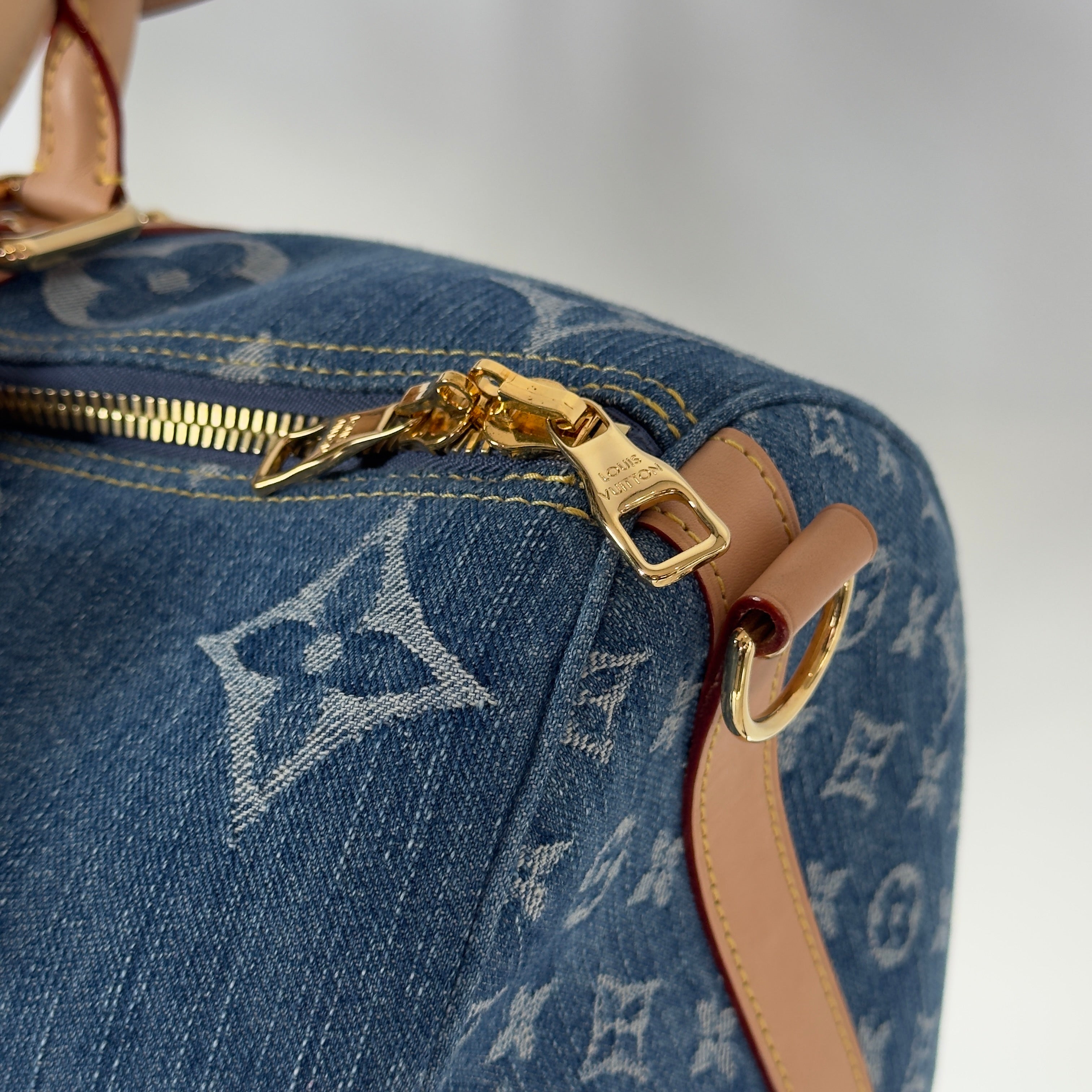 Louis Vuitton Keepall Bandouliere 45 Denim - Queen May