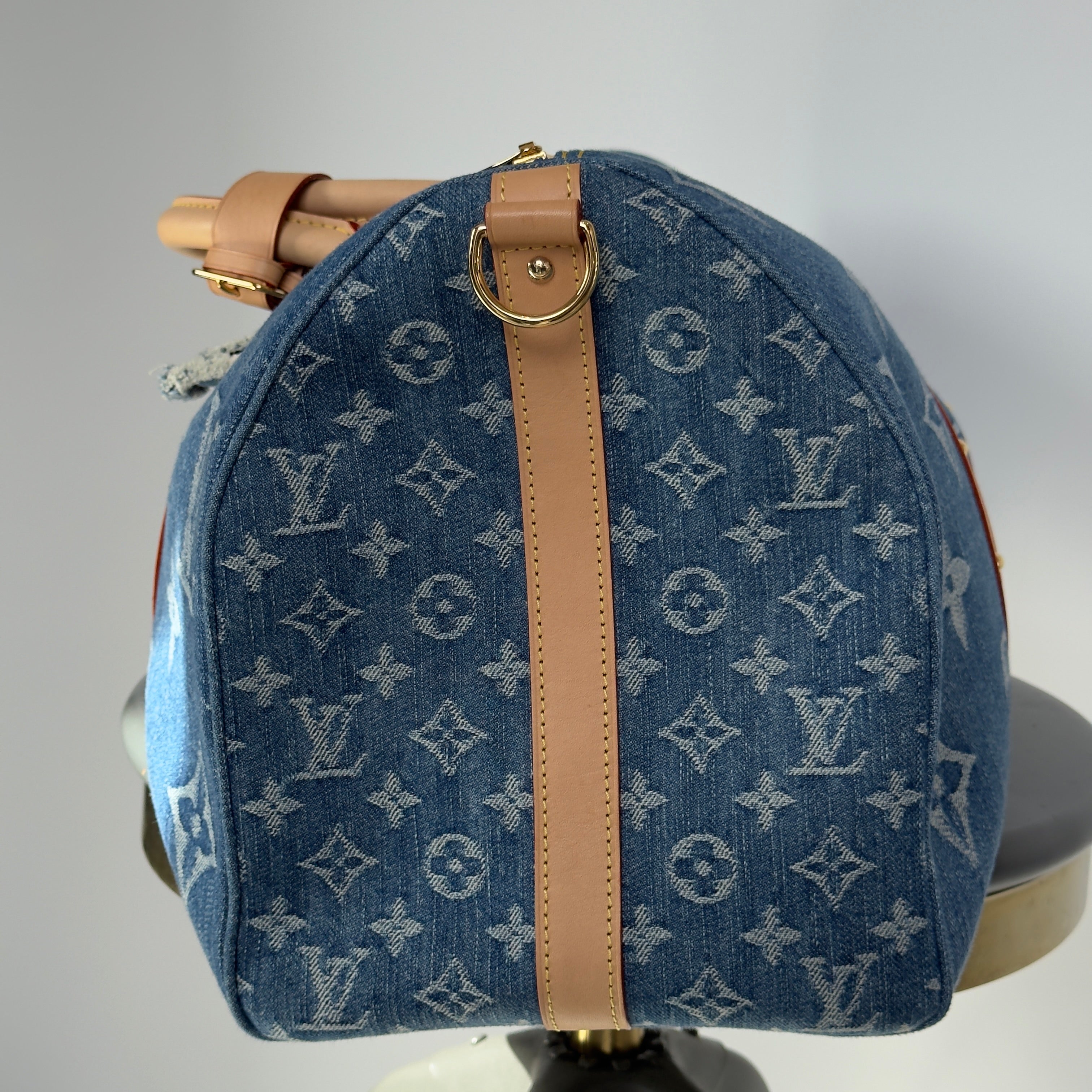 Louis Vuitton Keepall Bandouliere 45 Denim - Queen May