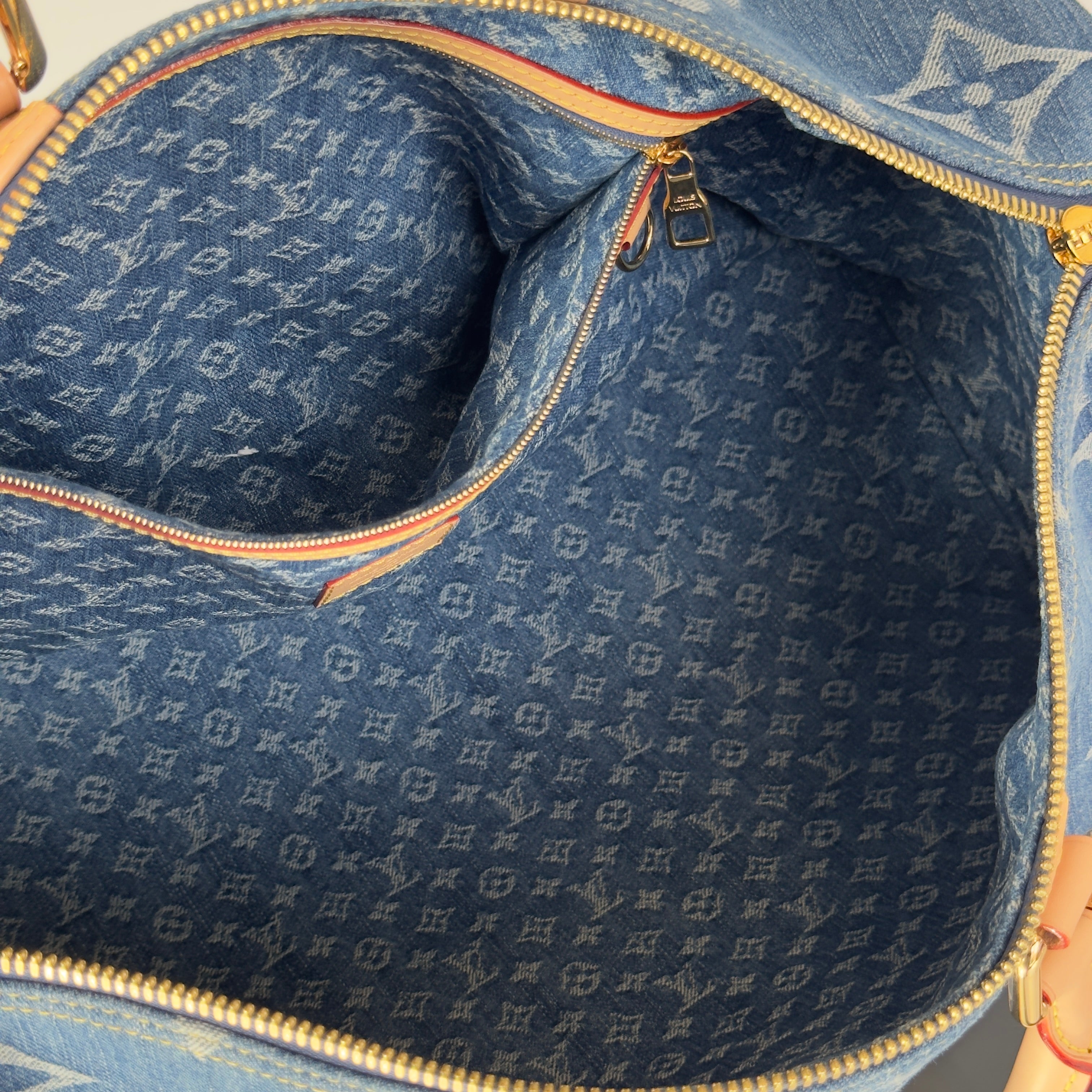 Louis Vuitton Keepall Bandouliere 45 Denim - Queen May