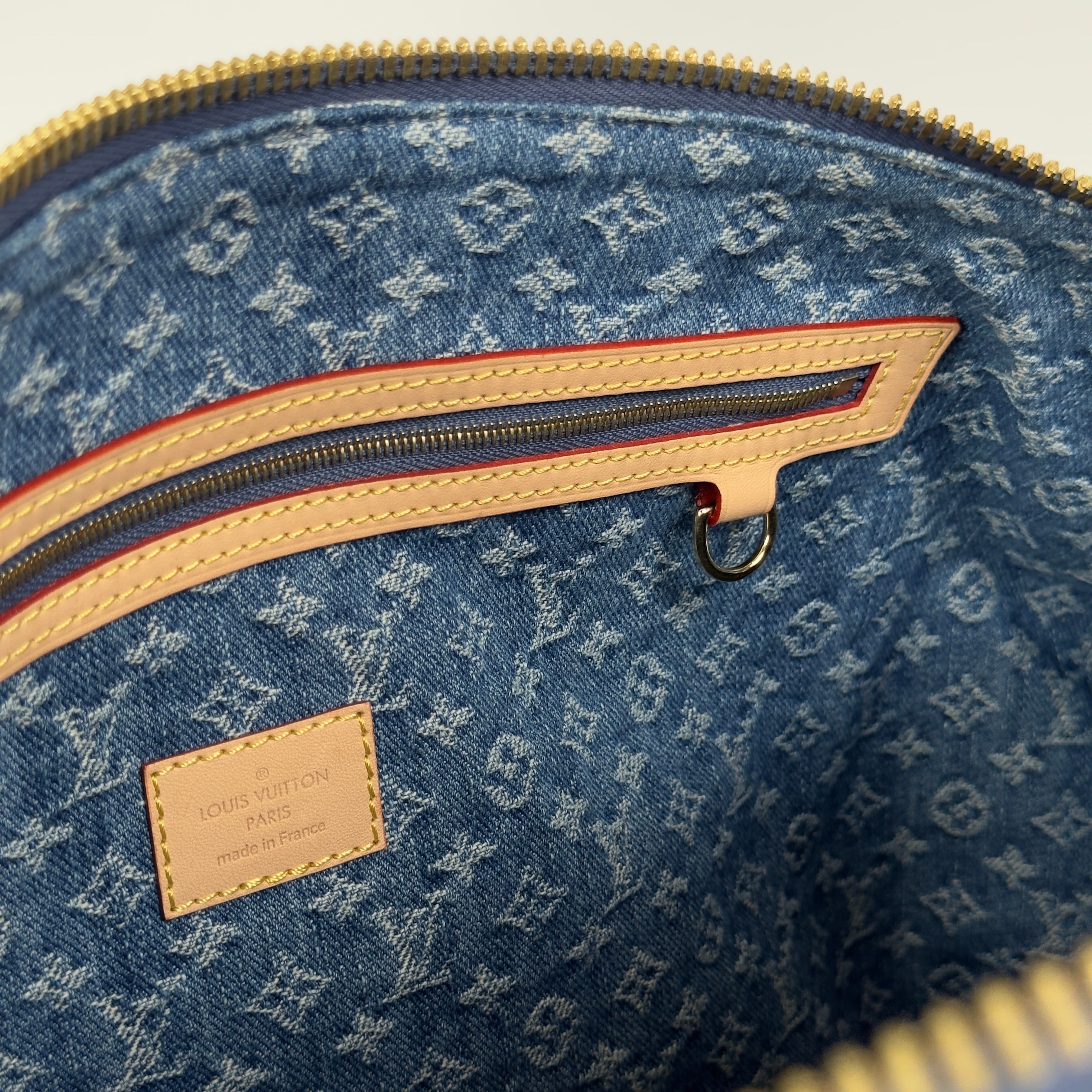 Louis Vuitton Keepall Bandouliere 45 Denim - Queen May