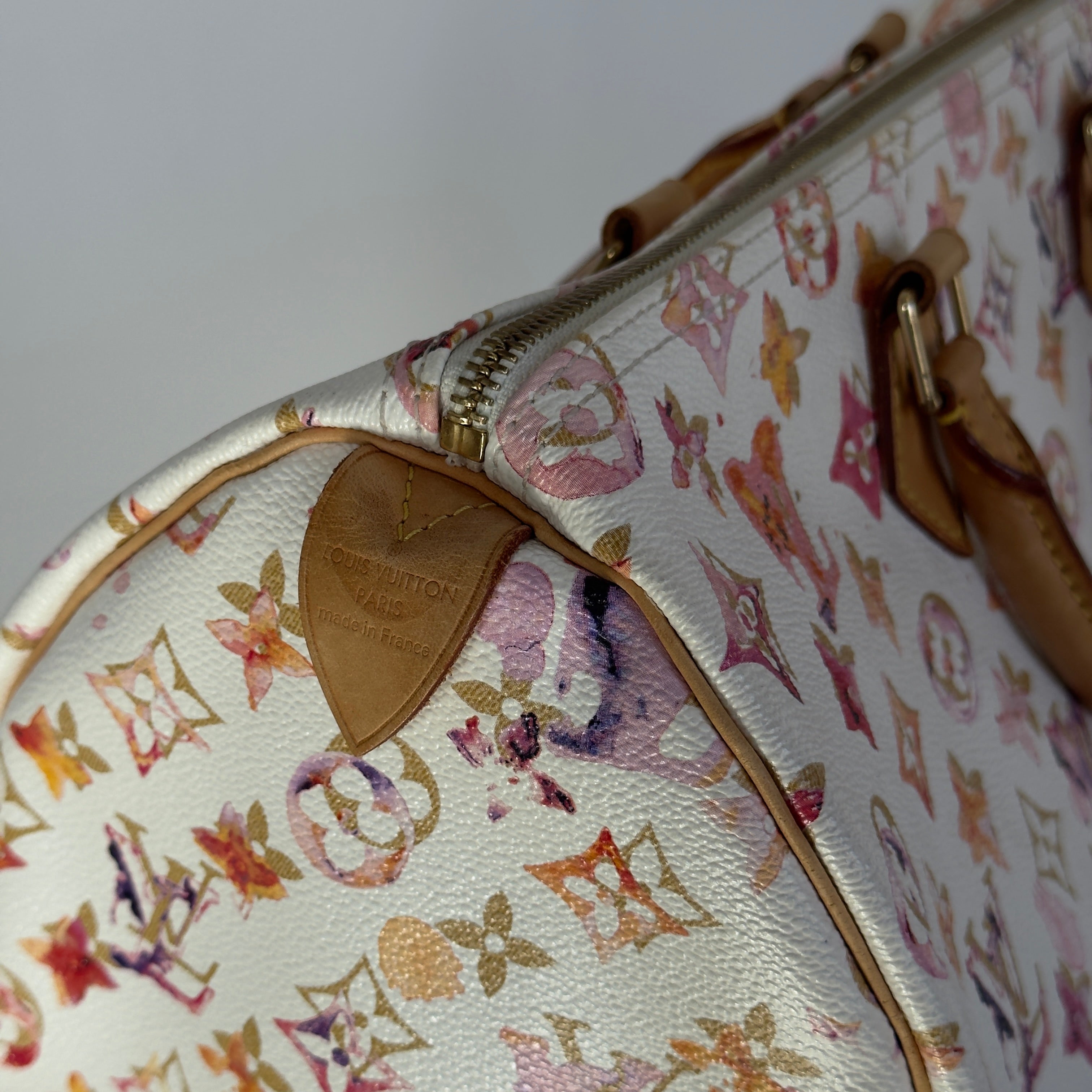 Louis Vuitton x Richard Prince Speedy Monogram Watercolor 35 - Queen May