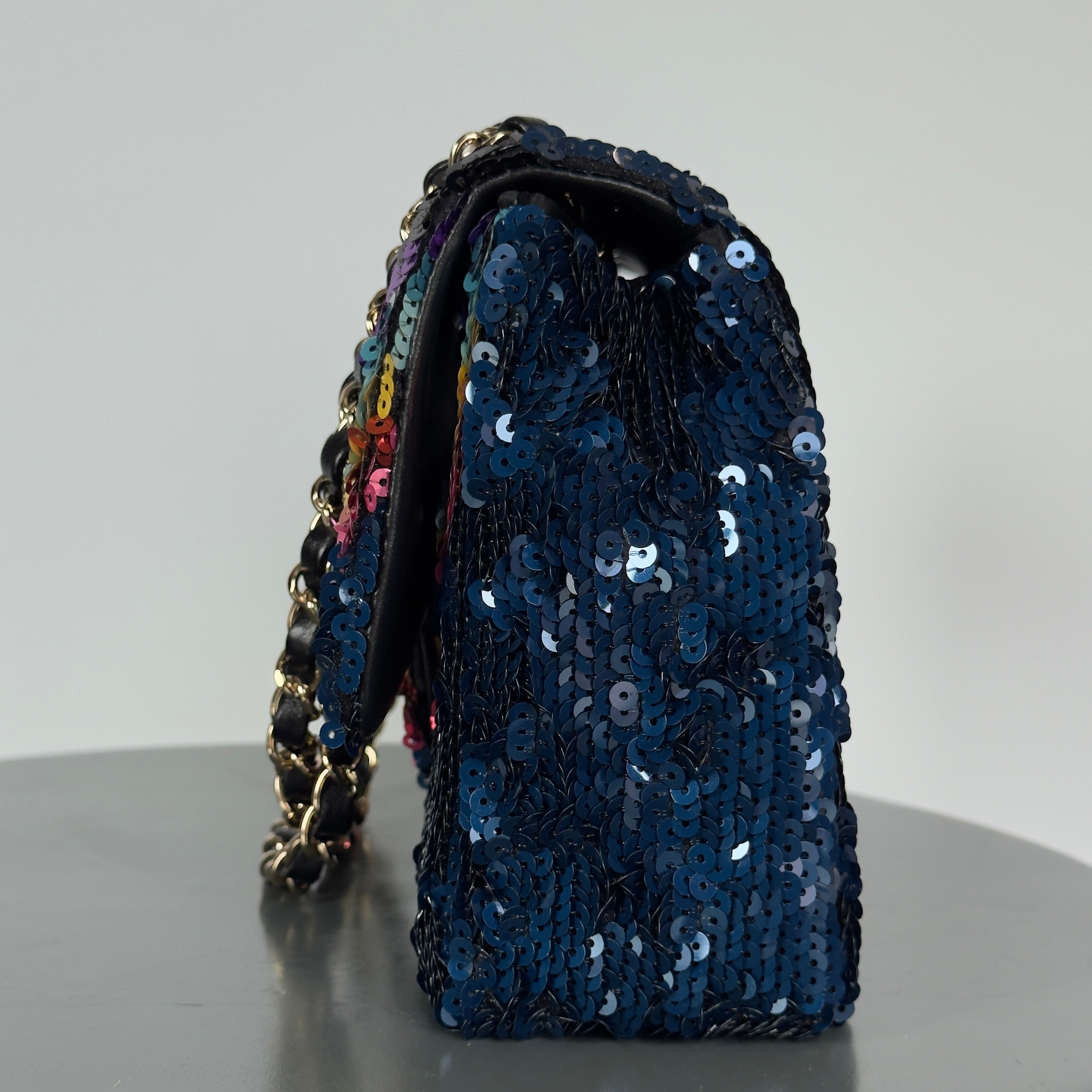 Chanel Rainbow Sequin 2021 Flap Bag - Queen May